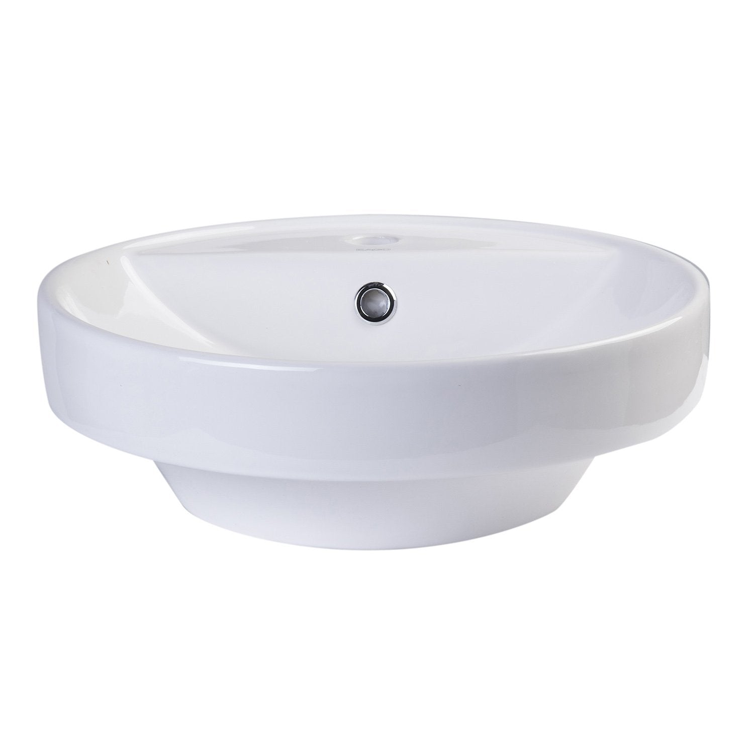 EAGO, EAGO BA141 18" ROUND CERAMIC ABOVE MOUNT BATHROOM BASIN VESSEL Sink