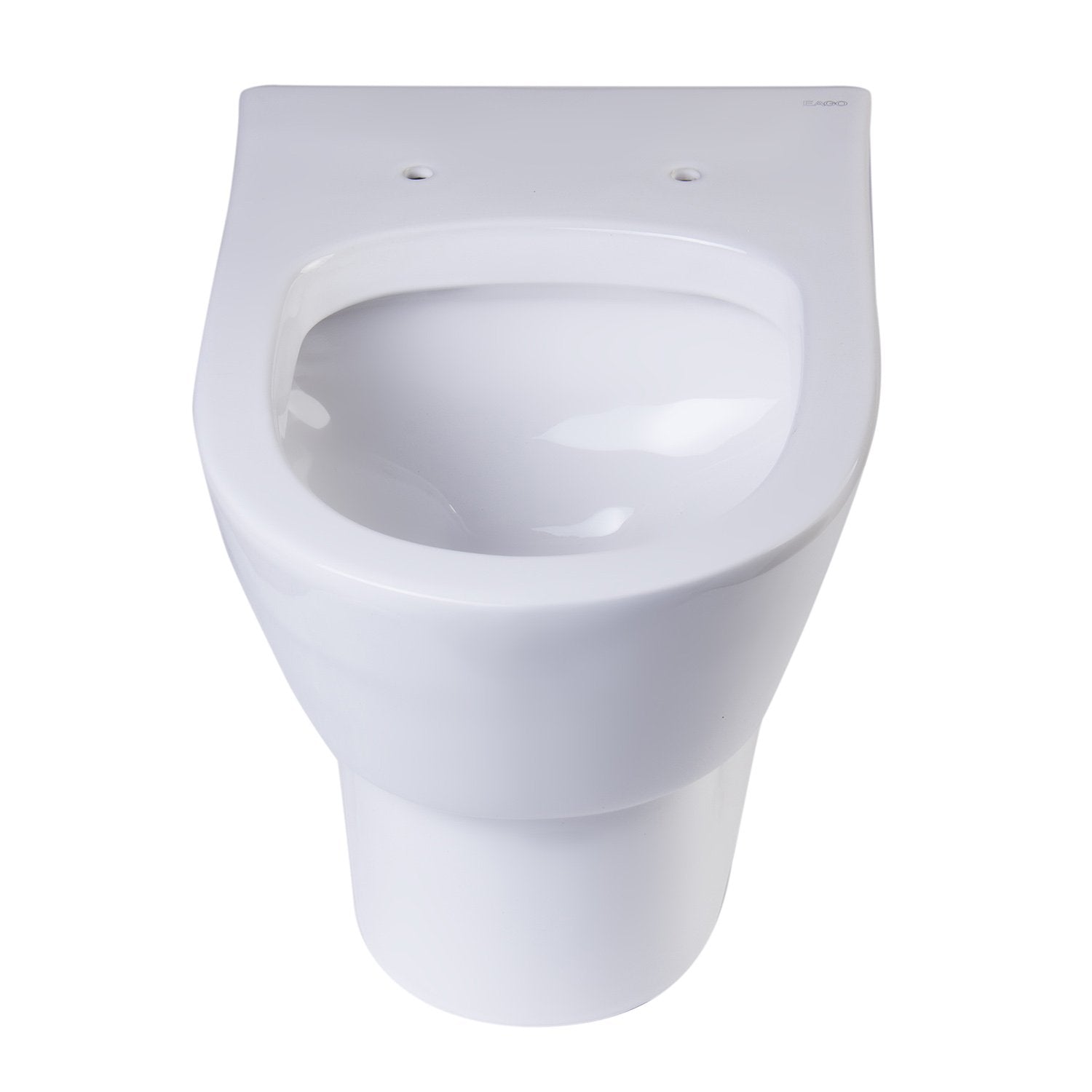 EAGO, EAGO WD332 Round Modern Wall Mount Dual Flush Toilet Bowl