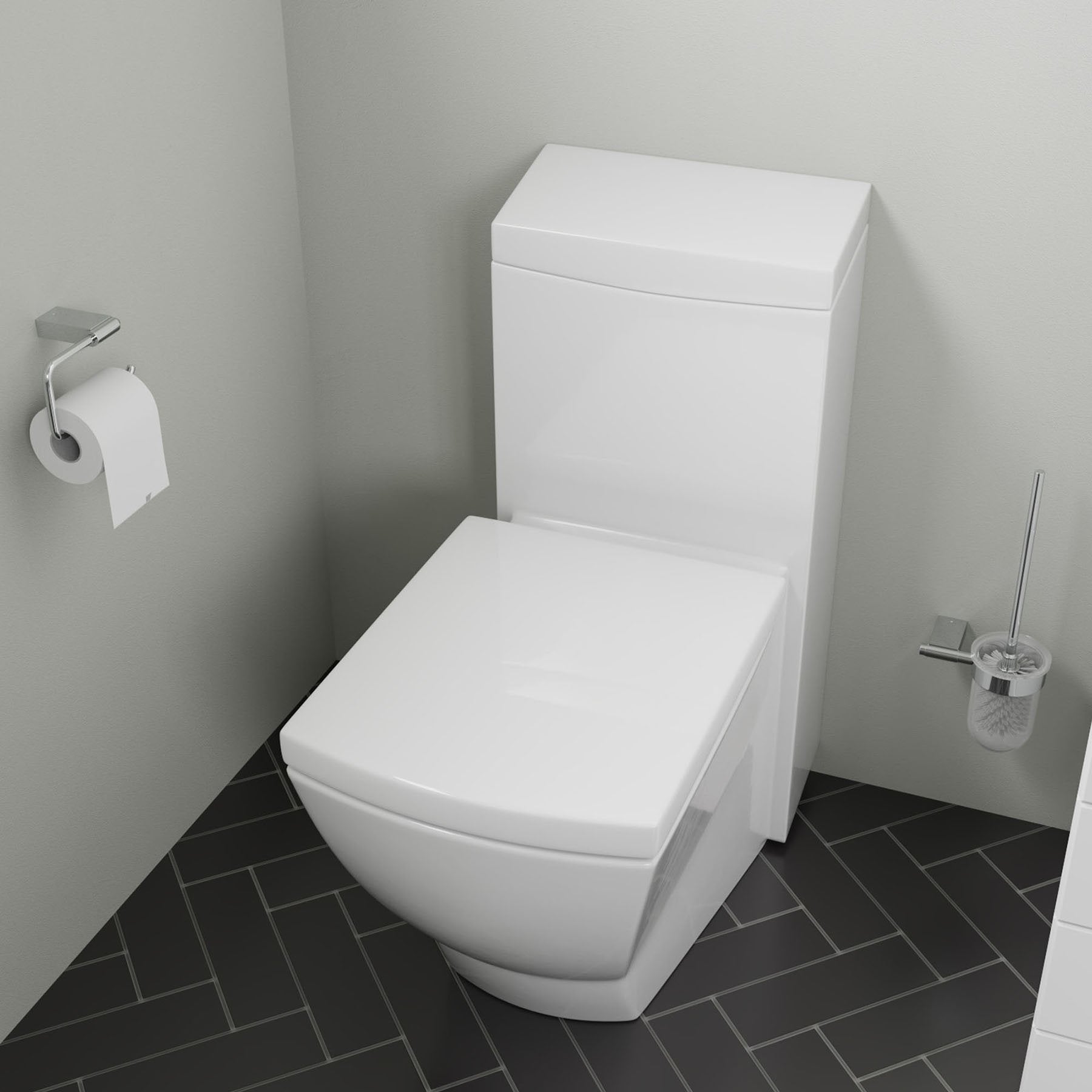 EAGO, Eago TB336 One Piece High Efficiency Low Flush Eco-Friendly Ceramic Toilet