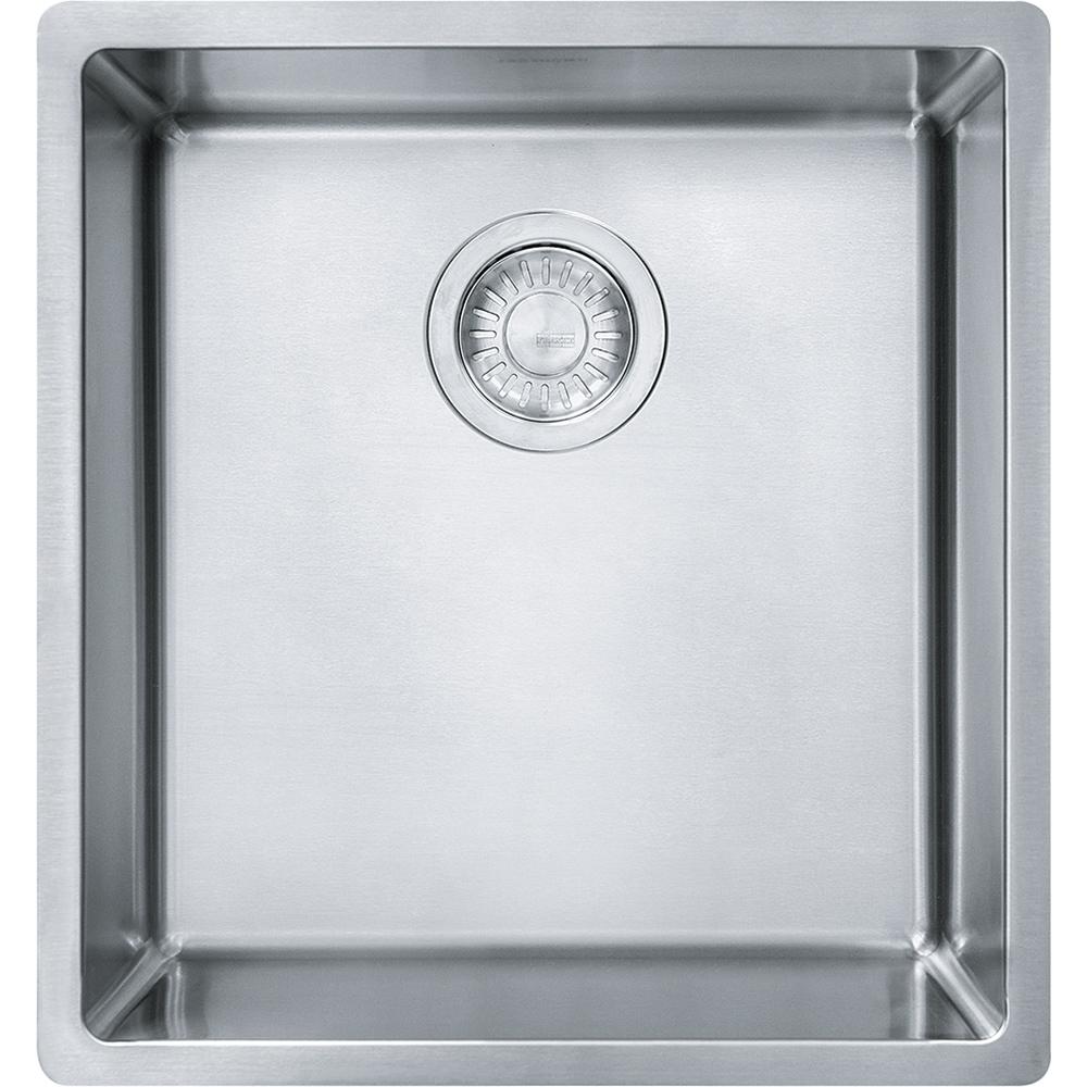 Franke, Franke CUX11015 Cube 18G Undermount Stainless Single Bowl Kitchen Sink for 21" Cabinets (min)