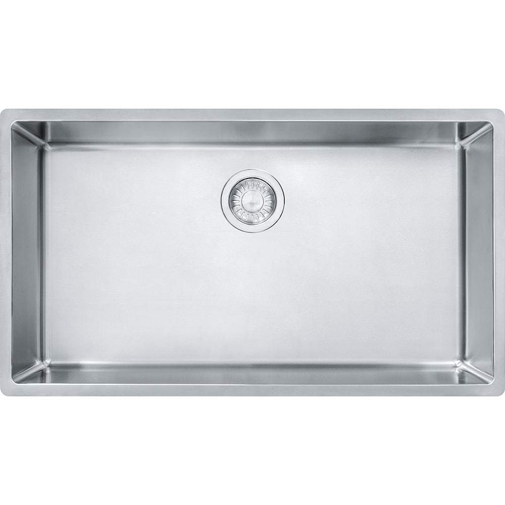 Franke, Franke CUX11030 Cube 18G Undermount Stainless Single Bowl Kitchen Sink for 36" Cabinets (min)