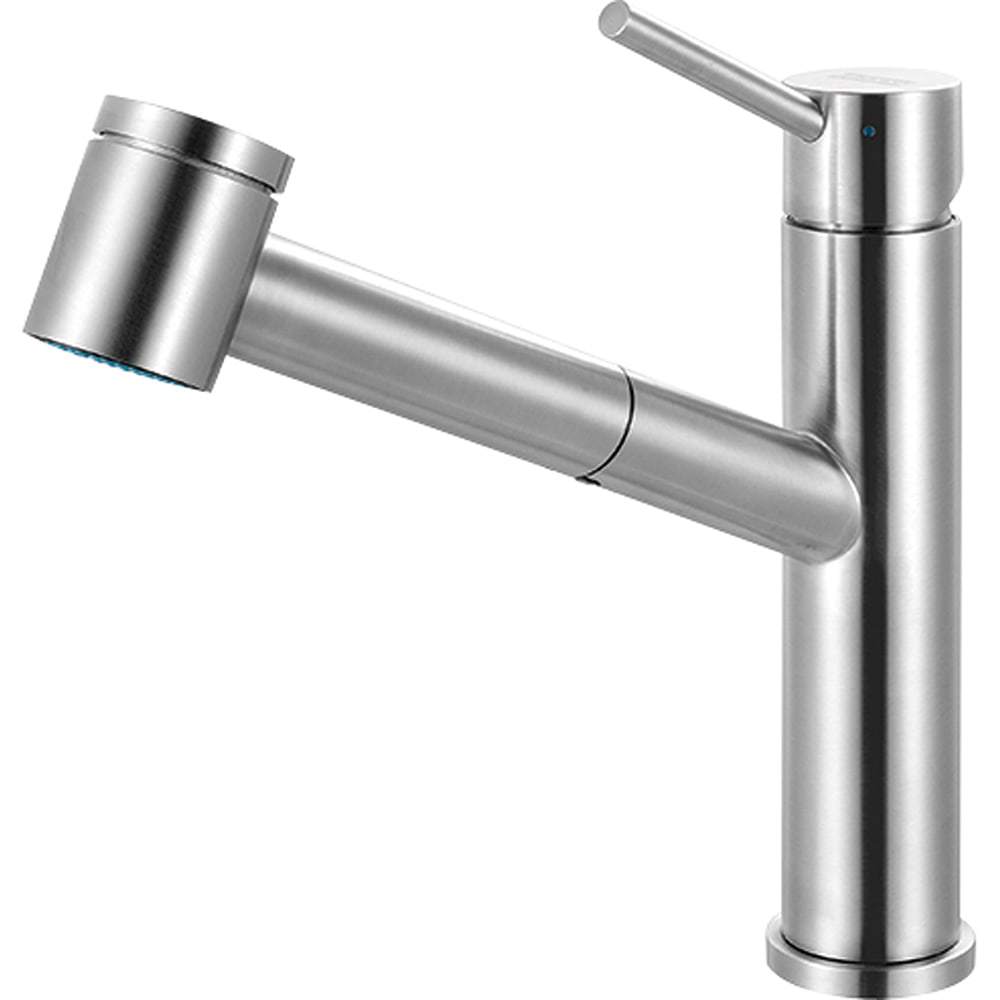 Franke, Franke FFPS3450 1 Hole Pull Out Stainless Steel Kitchen Faucet