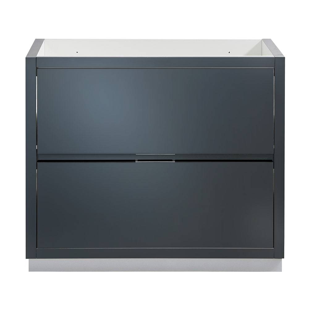 Fresca, Fresca FCB8436GG Valencia 36" Dark Slate Gray Free Standing Modern Bathroom Cabinet