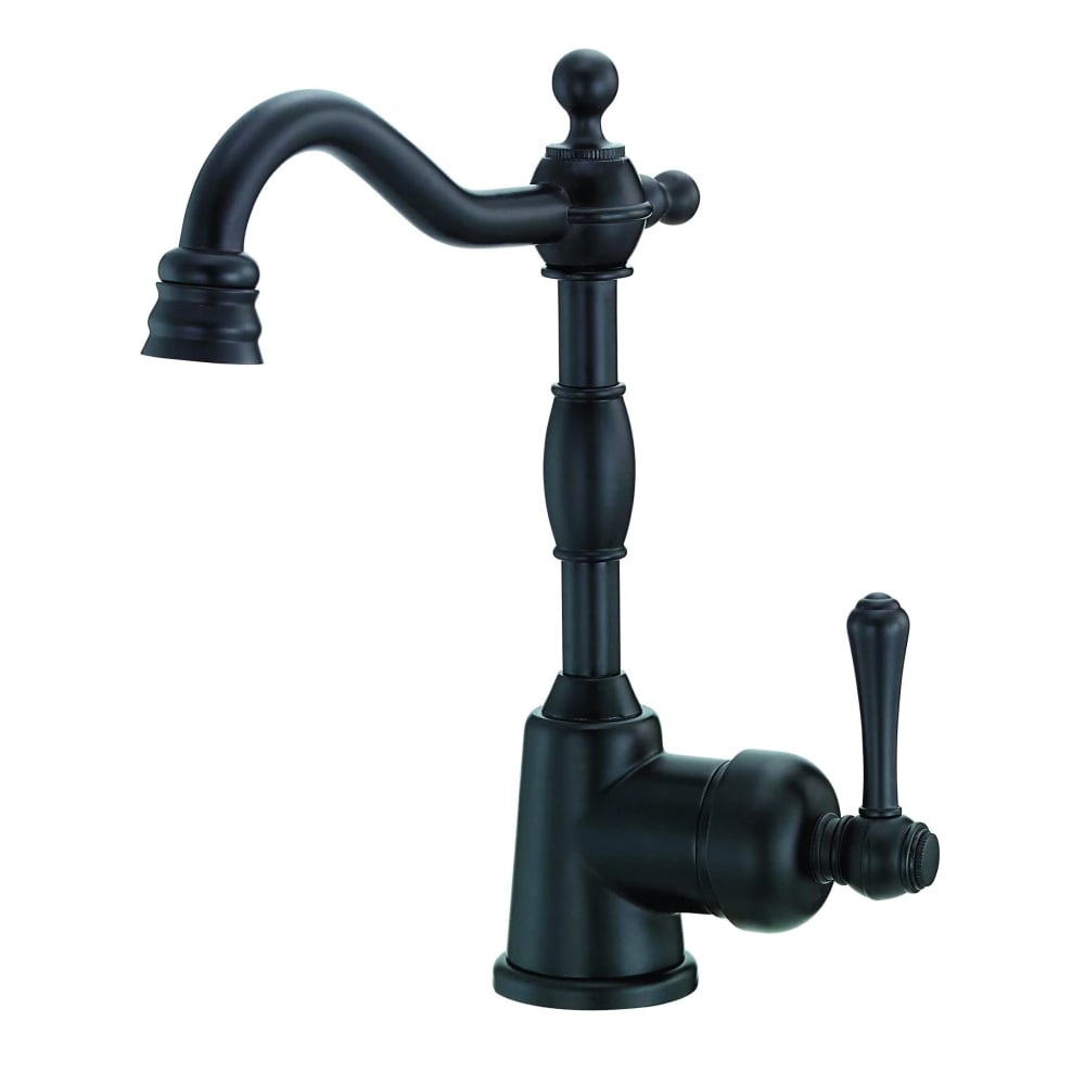 Danze, Gerber Danze D150557BS Opulence 1H Bar Faucet with Side Mount Handle 1.75gpm Satin Black