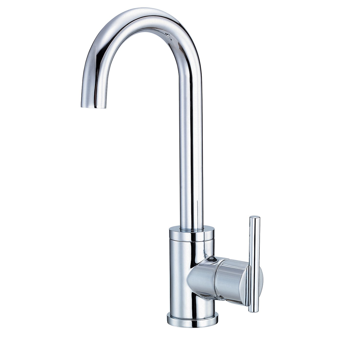 Danze, Gerber Danze D150558SS Parma 1H Bar Faucet with Side Mount Handle 1.75gpm Stainless Steel