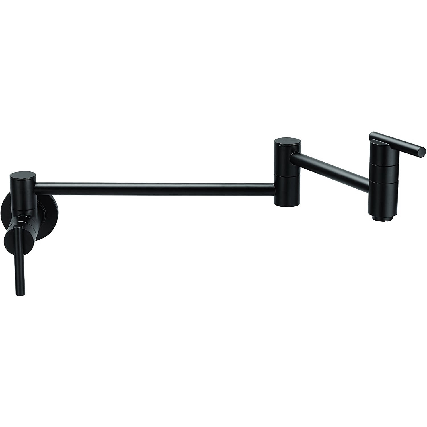 Danze, Gerber Danze D205058BS Parma 1H Wall Mount Pot Filler 2.2gpm Satin Black