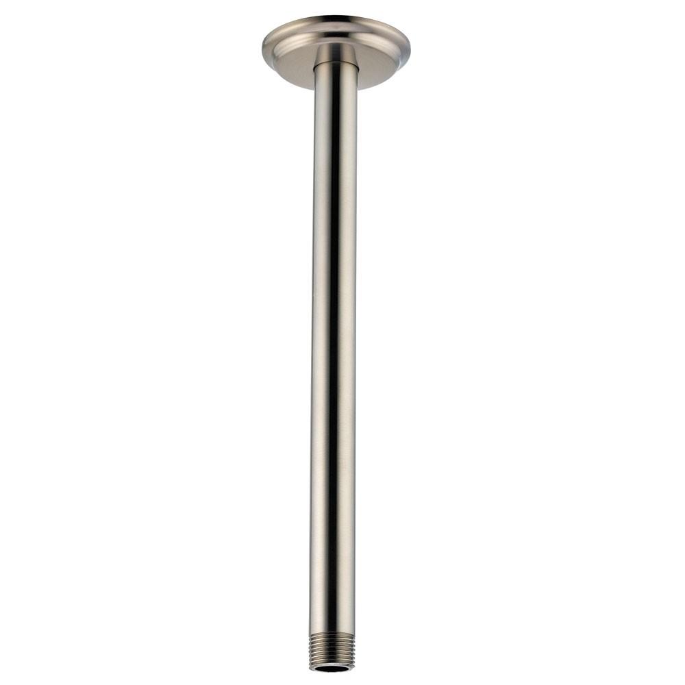 Pfister, Pfister 015-12CK 12" Ceiling Mount Shower Arm & Flange in Brushed Nickel