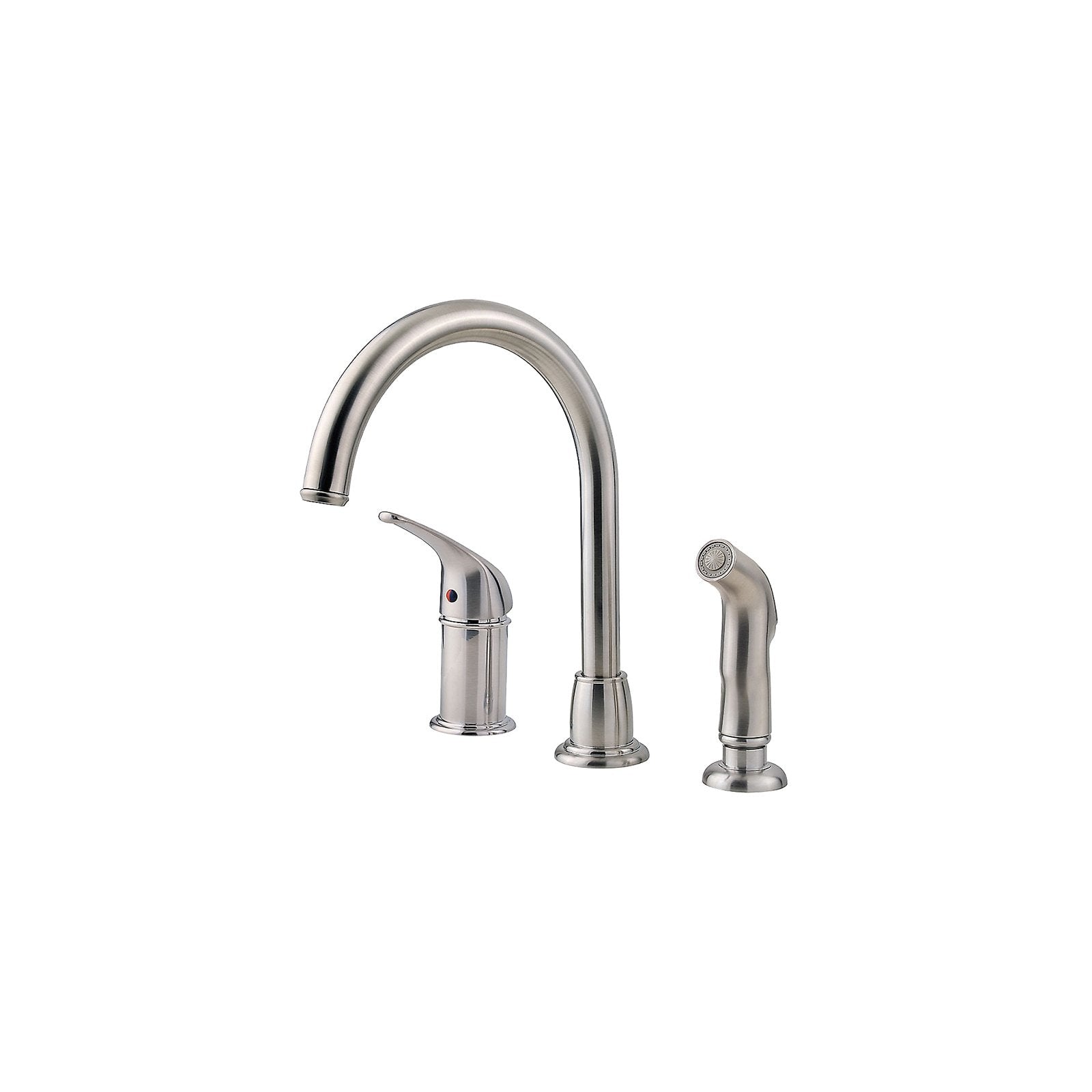 Pfister, Pfister LF-WK1-680S Cagney Kitchen Faucet with Side Spray, Stainless Steel