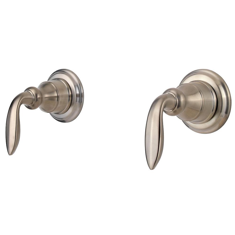 Pfister, Pfister S10-400K Avalon Tub & Shower Faucet, Metal Lever Handles, Brushed Nickel