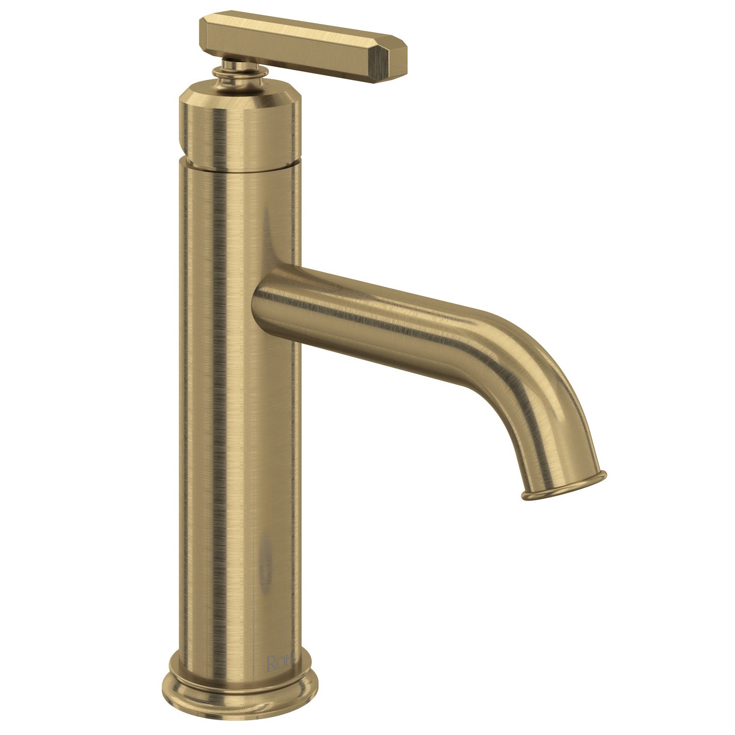 Rohl, Rohl AP01D1LMAG Apothecary Single Lever Handle Bathroom Faucet in Antique Gold Finish