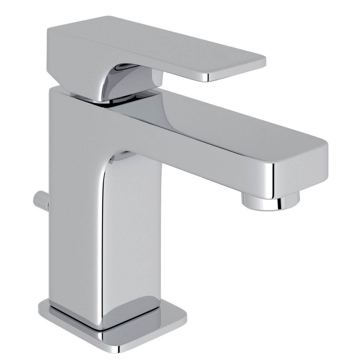 Rohl, Rohl CU51L-APC-2 Quartile Single Hole Single Lever Bathroom Faucet in Polished Chrome