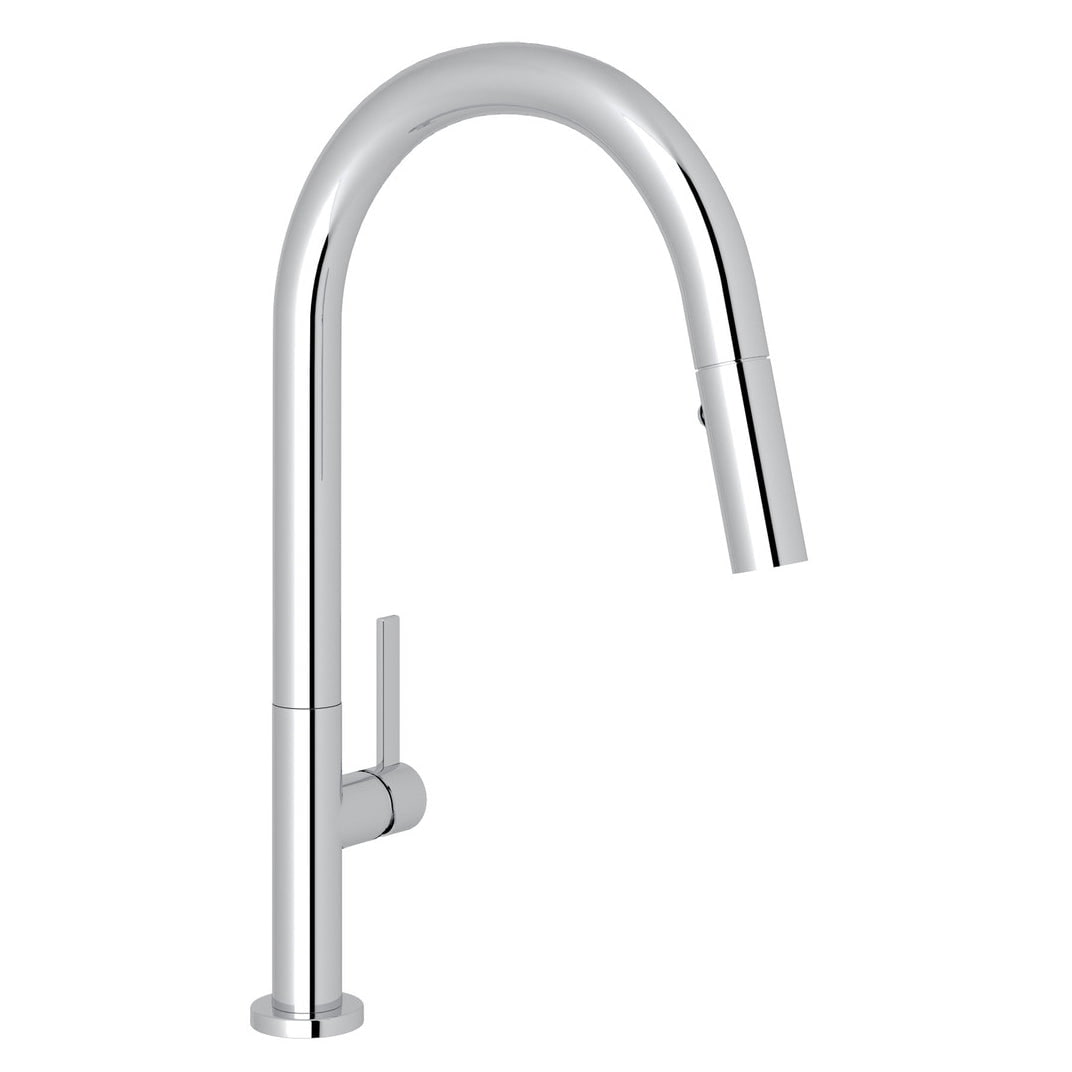 Rohl, Rohl R7581LMAPC-2 Modern Lux Single Lever Pulldown Kitchen Faucet in Polished Chrome