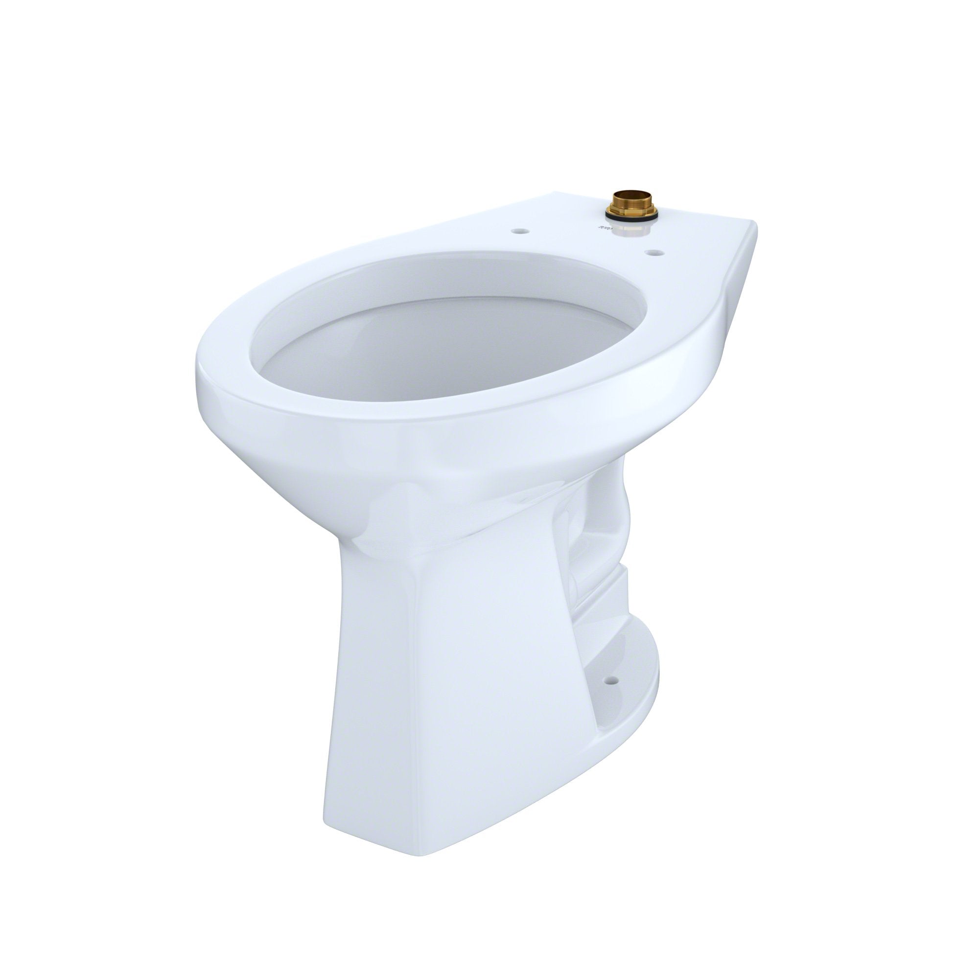 TOTO, TOTO 1.0 GPF Floor-Mounted Flushometer ADA Bowl with Top Spud & CeFiONtect, SKU: CT705ULNG#01