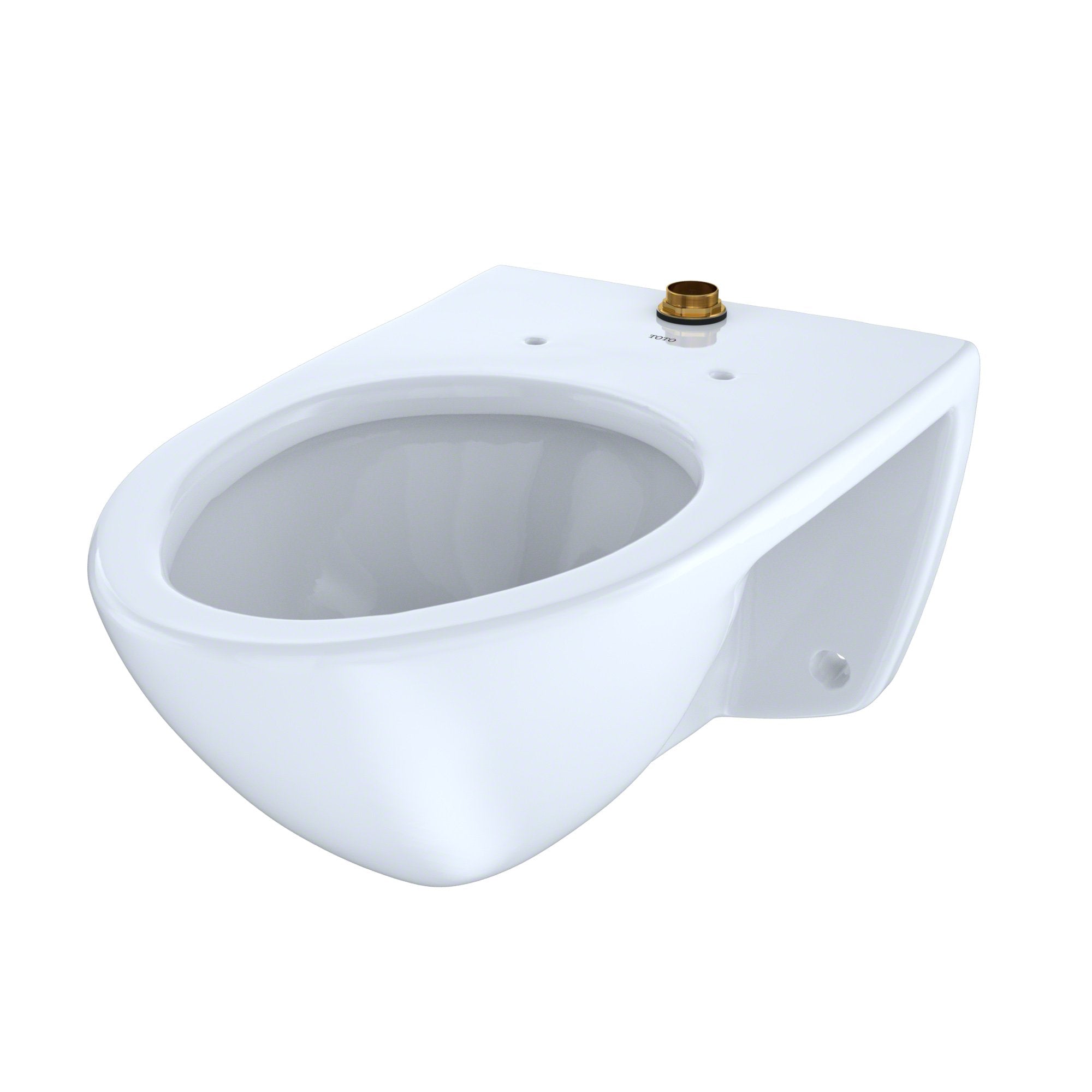 TOTO, TOTO 1.0 GPF Wall-Mounted Flushometer Toilet Bowl with Top Spud & CeFiONtect, SKU: CT708UG#01