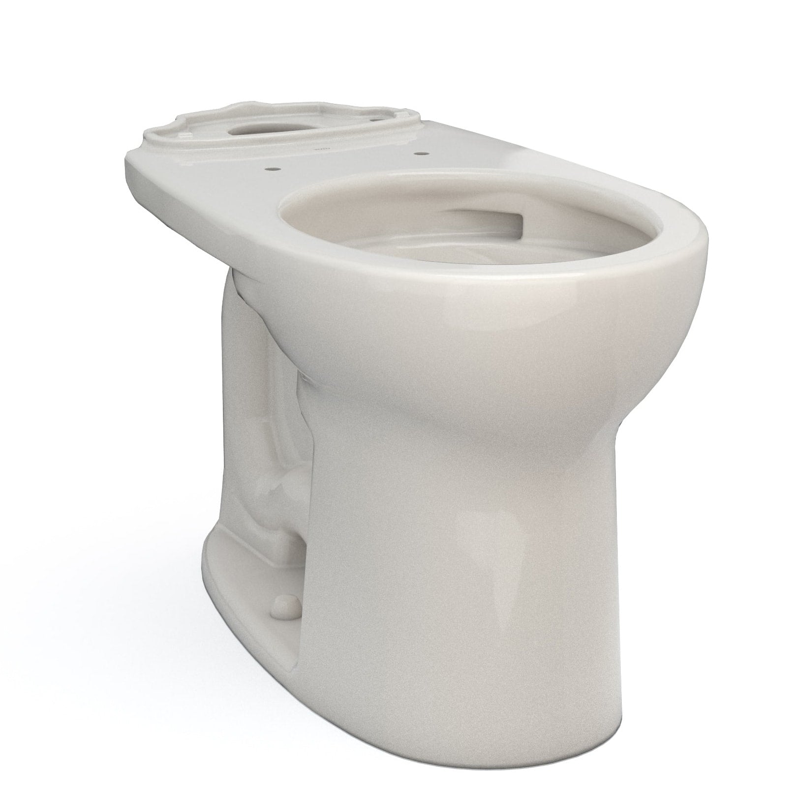 TOTO, TOTO C775CEFG#12 Drake Round Tornado Flush Toilet Bowl with CEFIONTECT, Sedona Beige