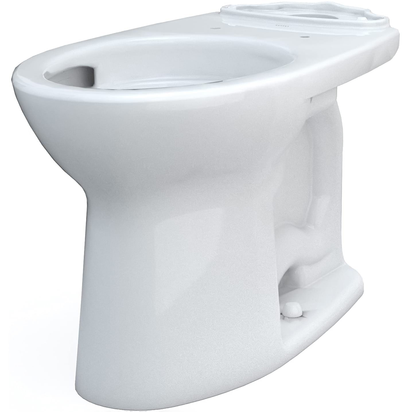 TOTO, TOTO C776CEFG#01 Drake Elongated Toilet Bowl with CEFIONTECT and Tornado Flush, Cotton White