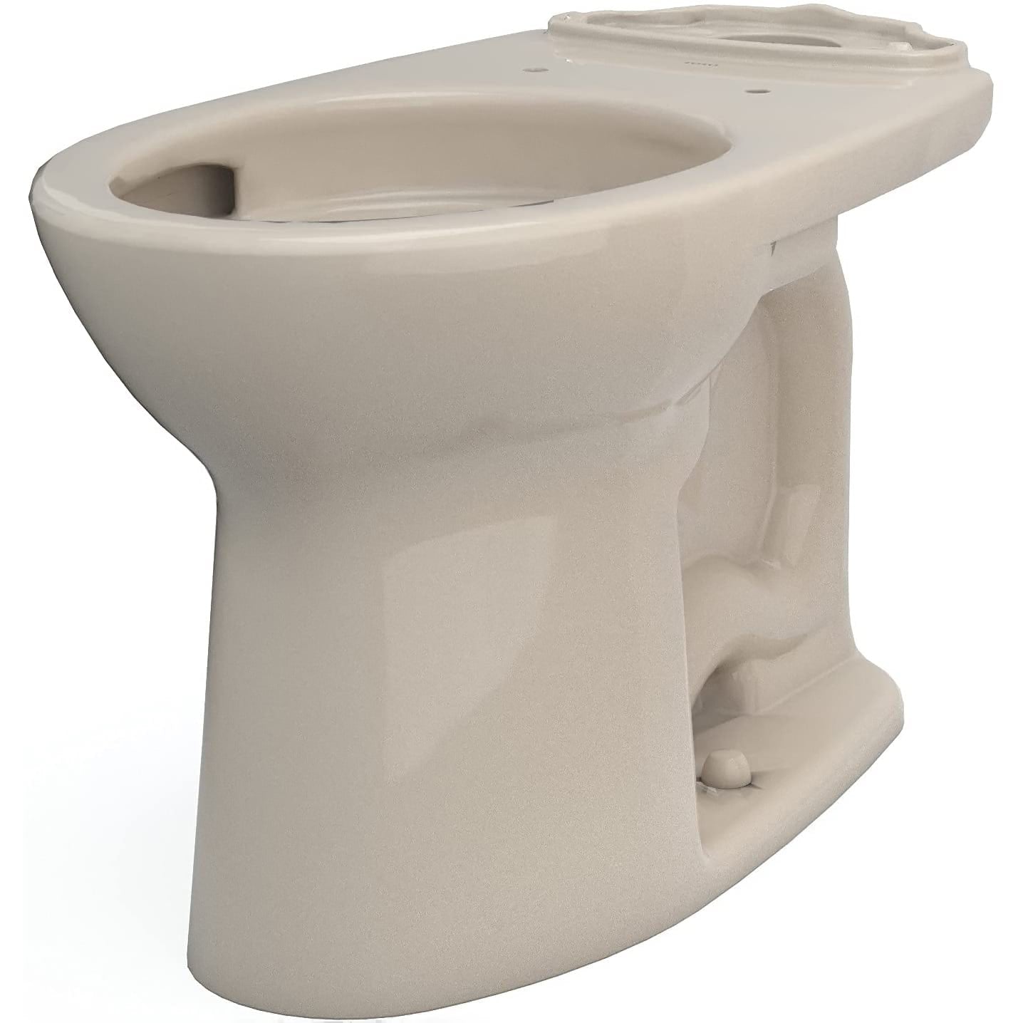 TOTO, TOTO C776CEFG#03 Drake Elongated Toilet Bowl with CEFIONTECT and Tornado Flush, Bone Finish