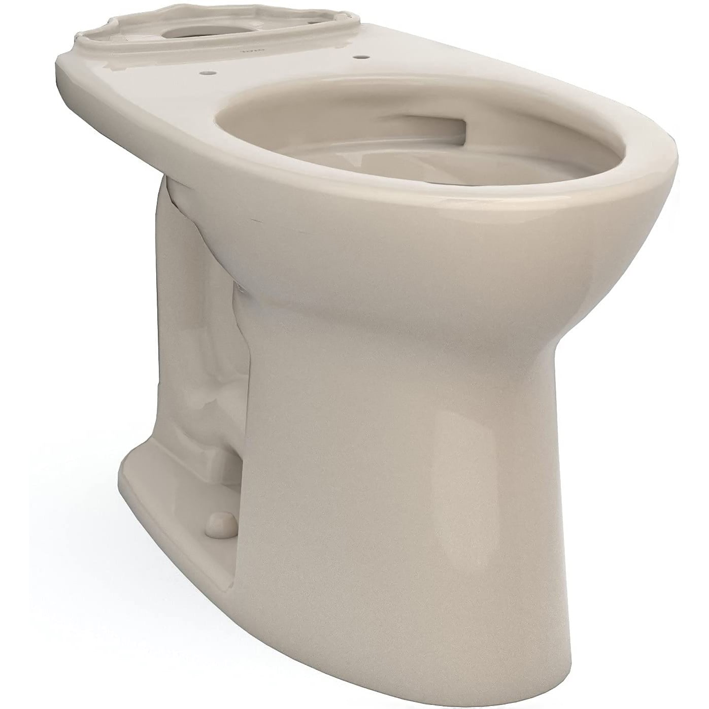 TOTO, TOTO C776CEFG#03 Drake Elongated Toilet Bowl with CEFIONTECT and Tornado Flush, Bone Finish