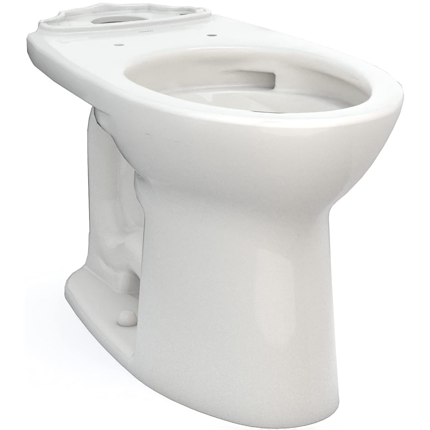 TOTO, TOTO C776CEFG#11 Drake Elongated Toilet Bowl with CEFIONTECT and Tornado Flush, Colonial White