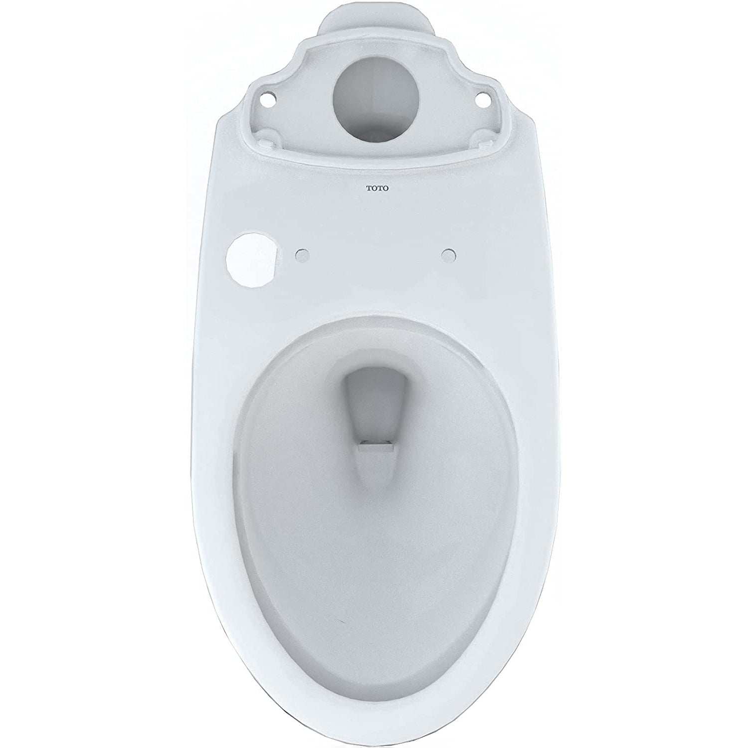 TOTO, TOTO C776CEFGT40.10#01 Drake Elongated Toilet Bowl with 10" Rough-in, Washlet+ Ready, Cotton White