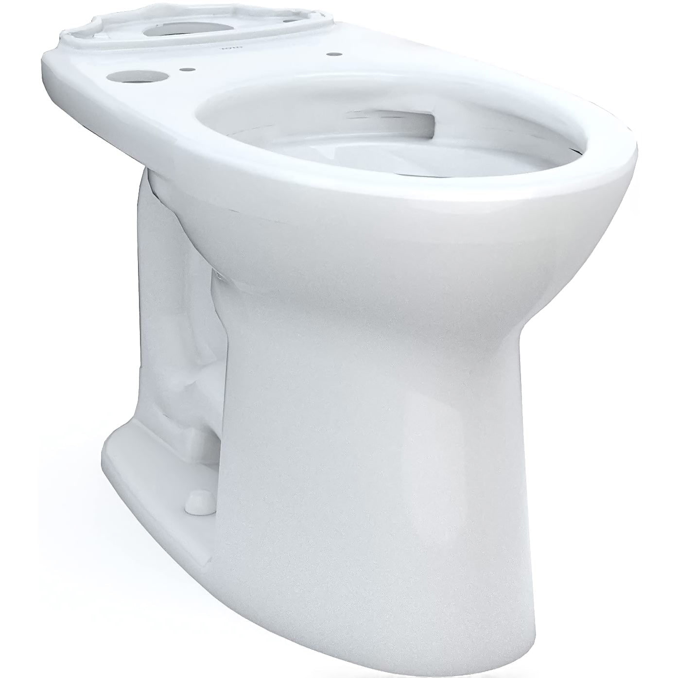 TOTO, TOTO C776CEFGT40.10#01 Drake Elongated Toilet Bowl with 10" Rough-in, Washlet+ Ready, Cotton White