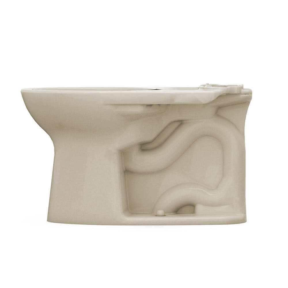 TOTO, TOTO C776CEG#03 Drake Elongated Tornado Flush Toilet Bowl with CEFIONTECT in Bone Finish