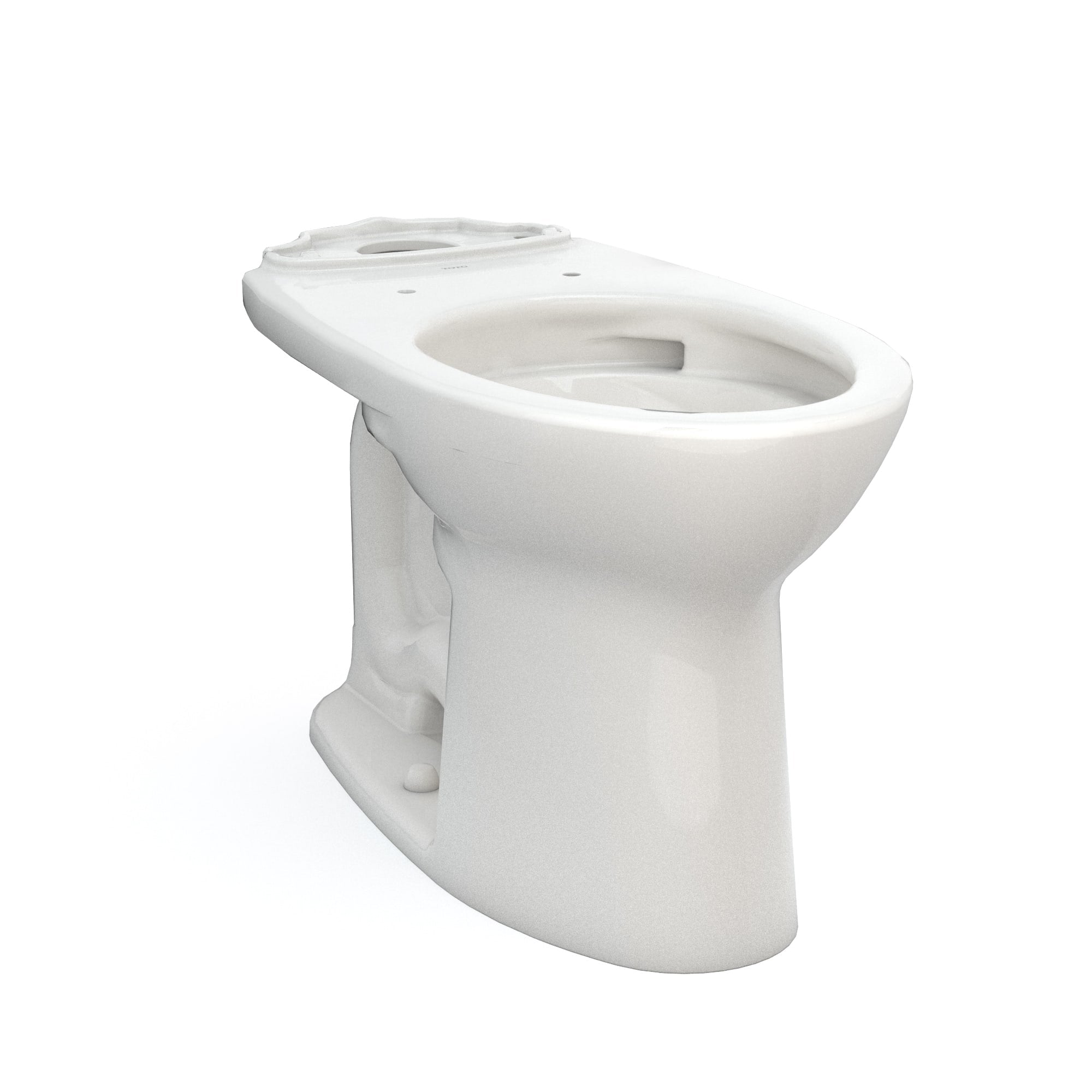 TOTO, TOTO C776CEG#11 Drake Elongated Tornado Flush Toilet Bowl with CEFIONTECT, Colonial White