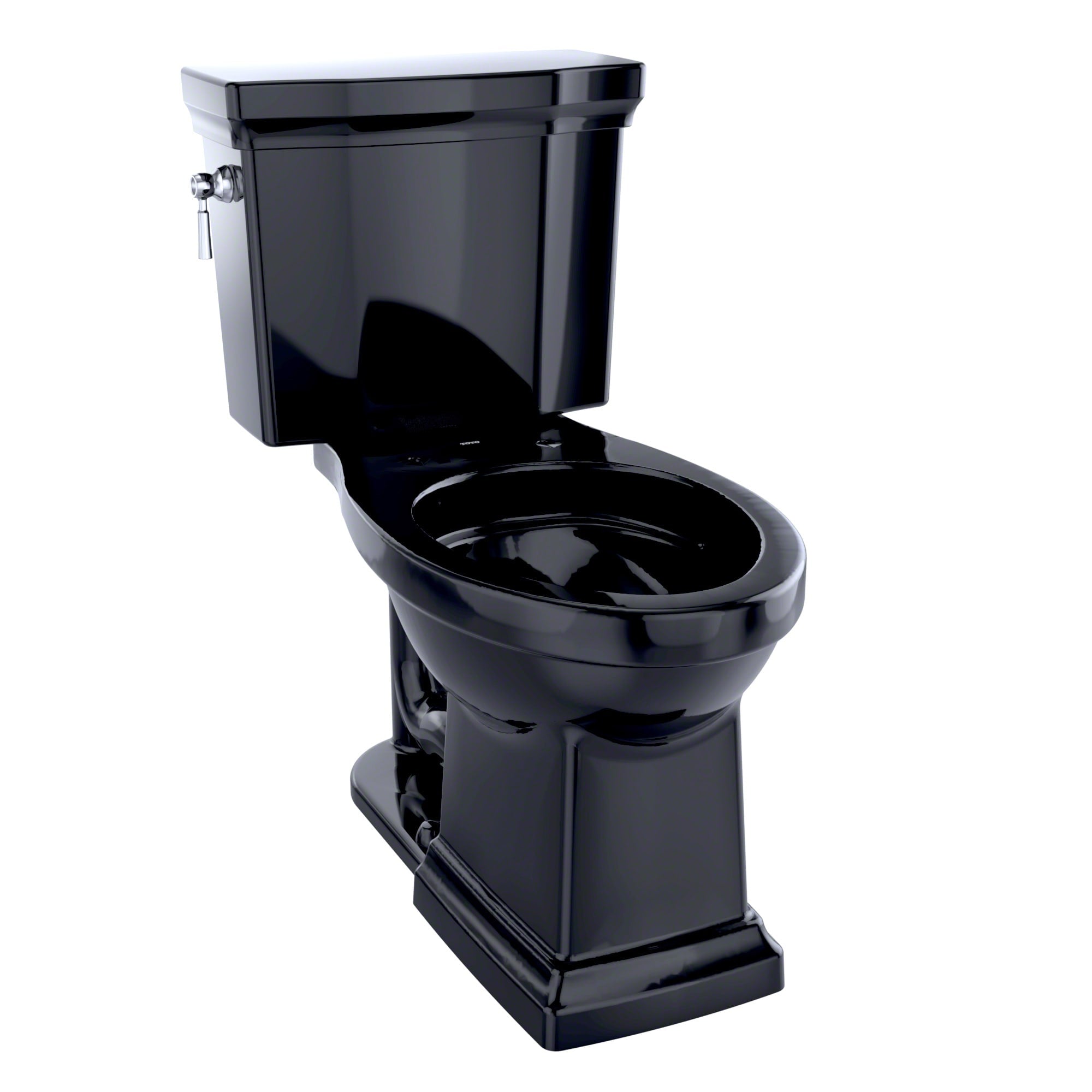 TOTO, TOTO CST404CEF#51 Promenade II Two-Piece 1.28 GPF Toilet, Ebony Black