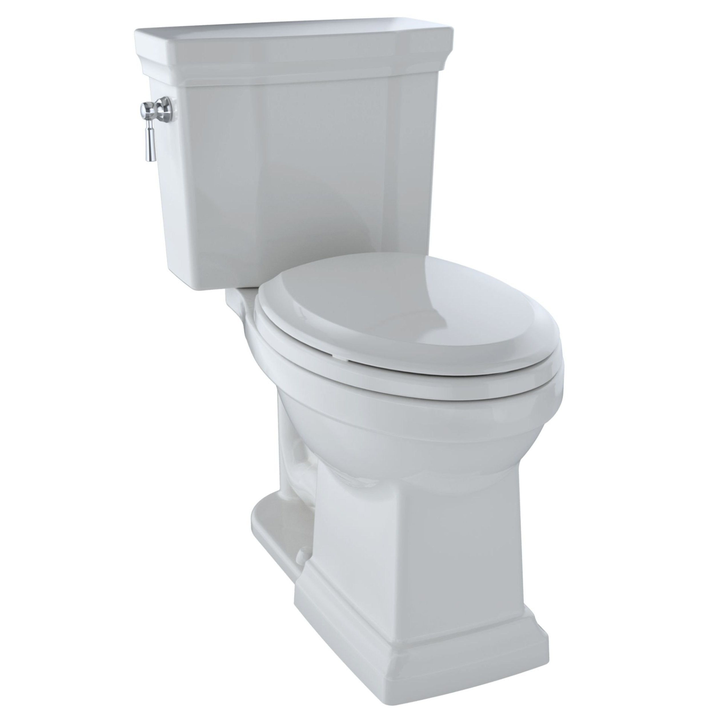 TOTO, TOTO CST404CEFG#11 Promenade II Two-Piece Elongated 1.28 GPF Toilet, Colonial White, SKU: CST404CEFG#11