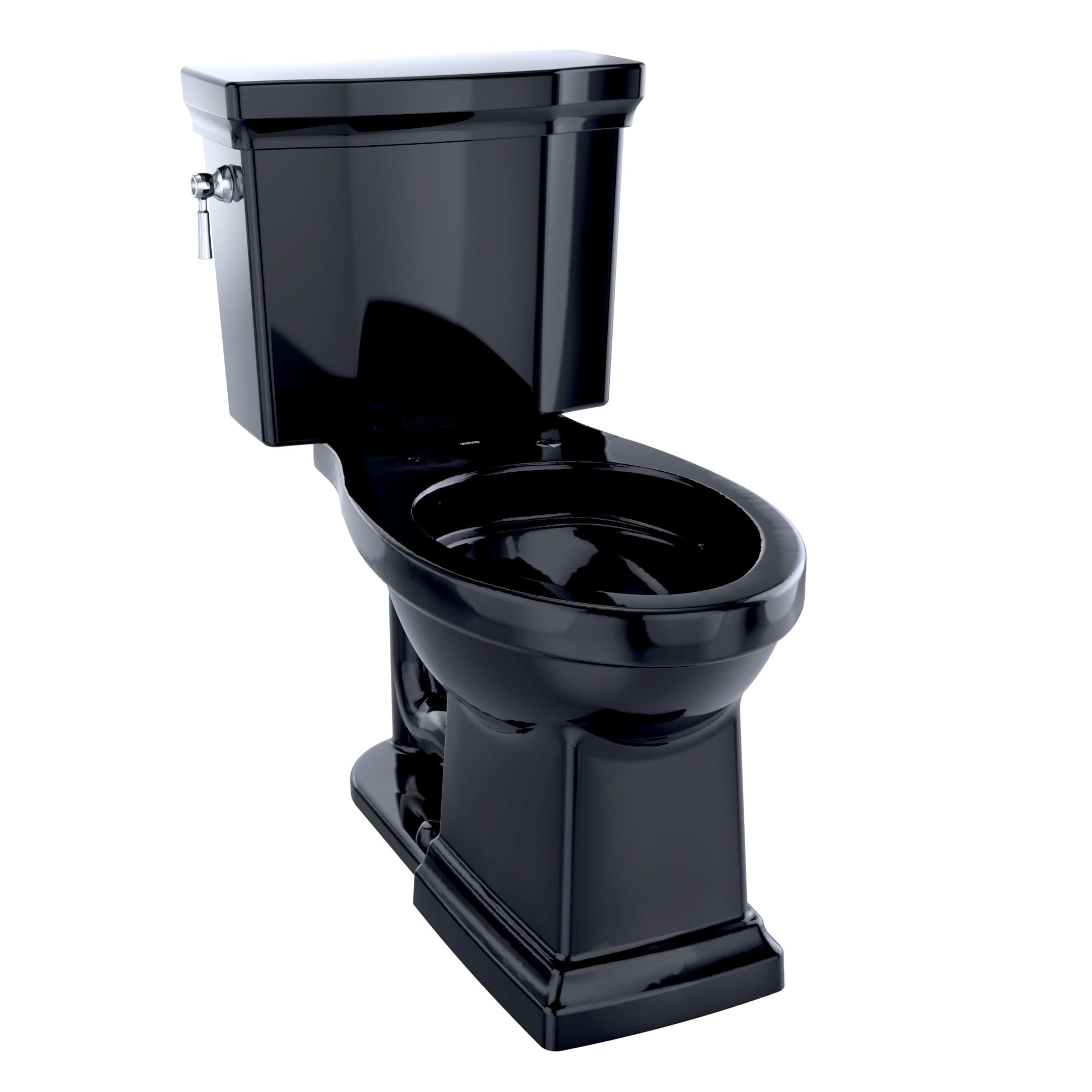 TOTO, TOTO CST404CUF#51 Promenade II 1G Two-Piece 1.0 GPF Toilet, Ebony Black