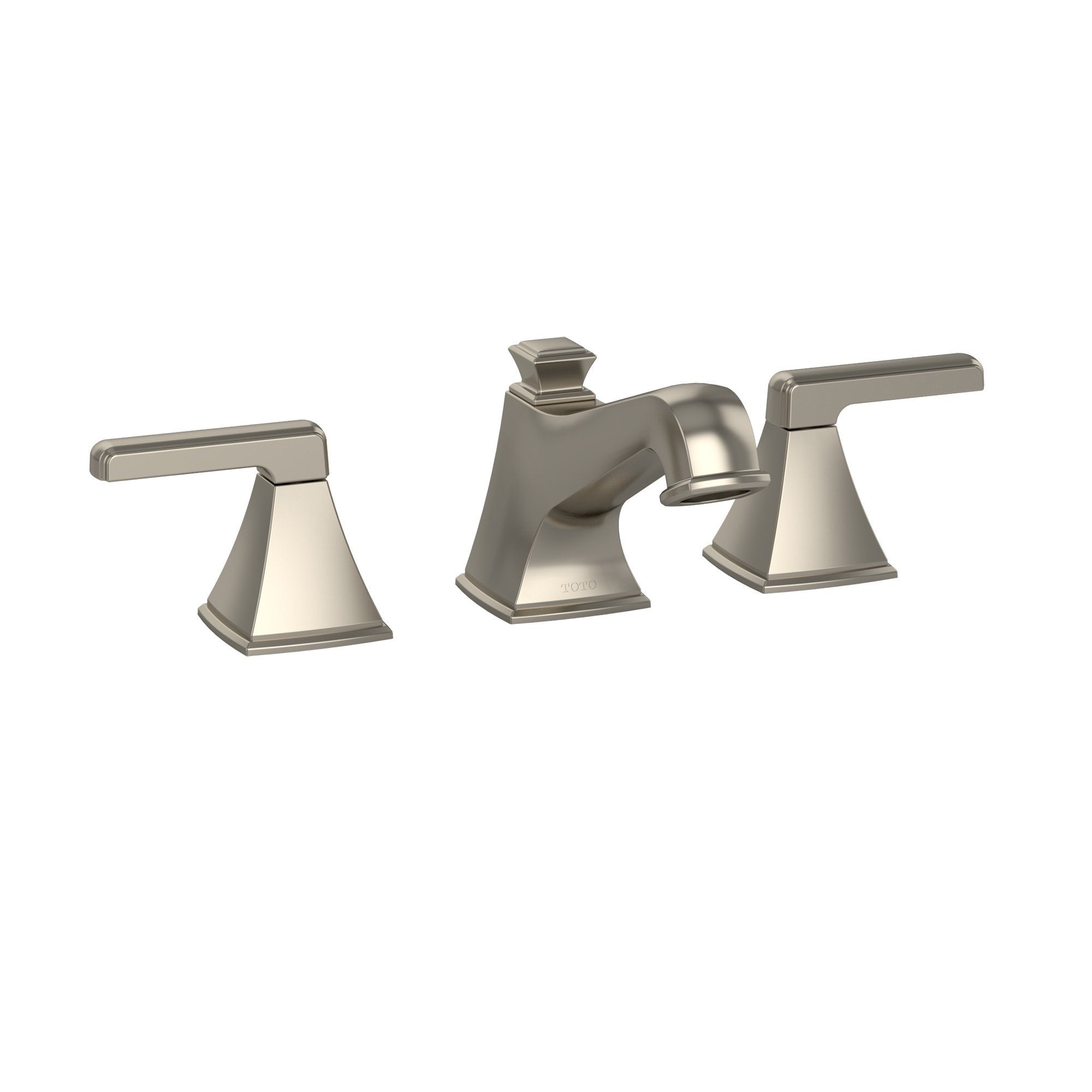 TOTO, TOTO Connelly Two Handle Widespread 1.2 GPM Bathroom Faucet, Brushed Nickel, SKU: TL221DD12#BN