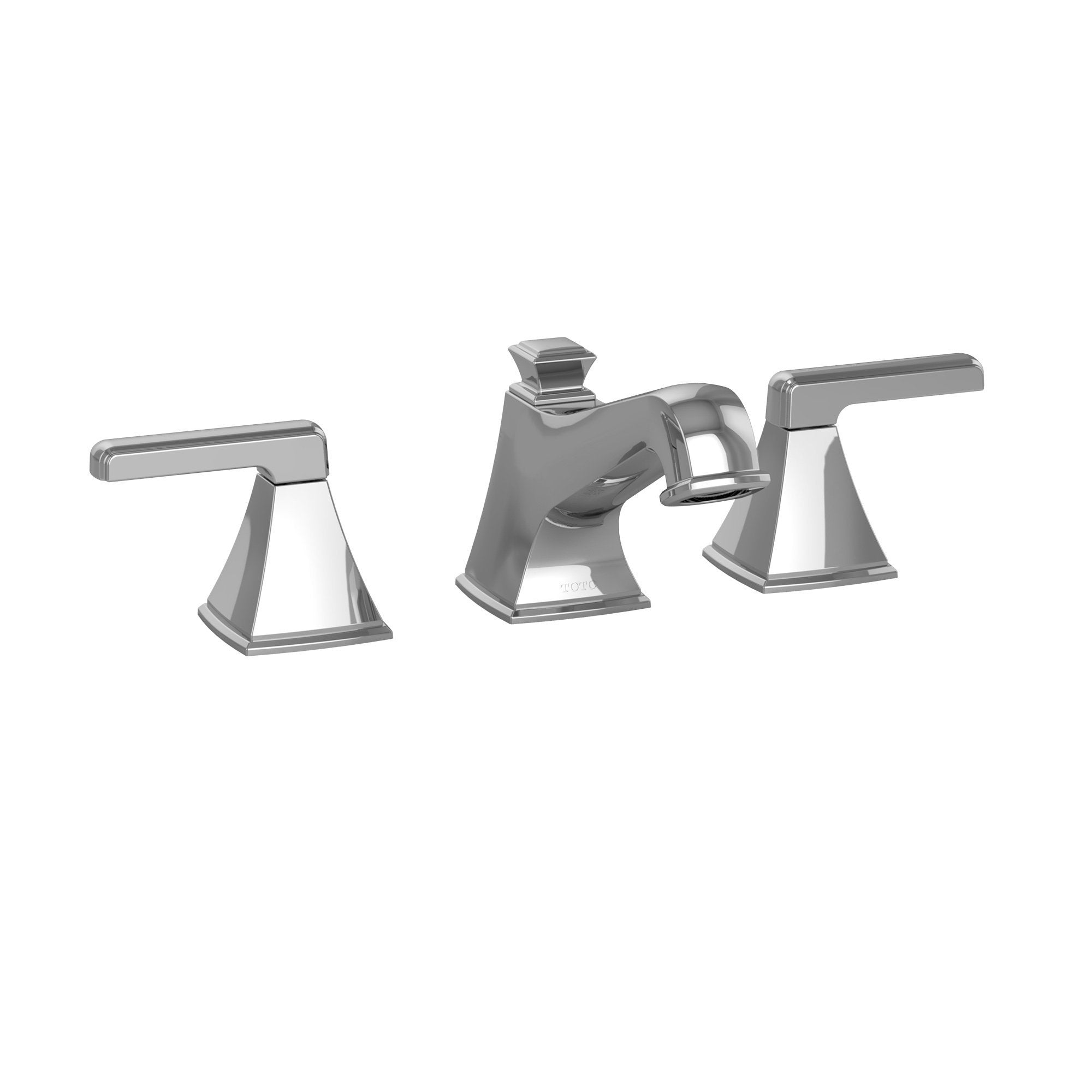 TOTO, TOTO Connelly Two Handle Widespread 1.2 GPM Bathroom Faucet, Polished Chrome, SKU: TL221DD12#CP