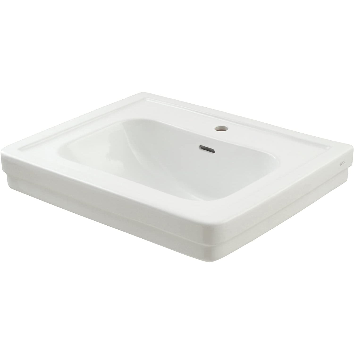 TOTO, TOTO LT530#01 Promenade 1-Hole Pedestal Bathroom Sink, 27-1/2" x 22-1/4", Cotton White