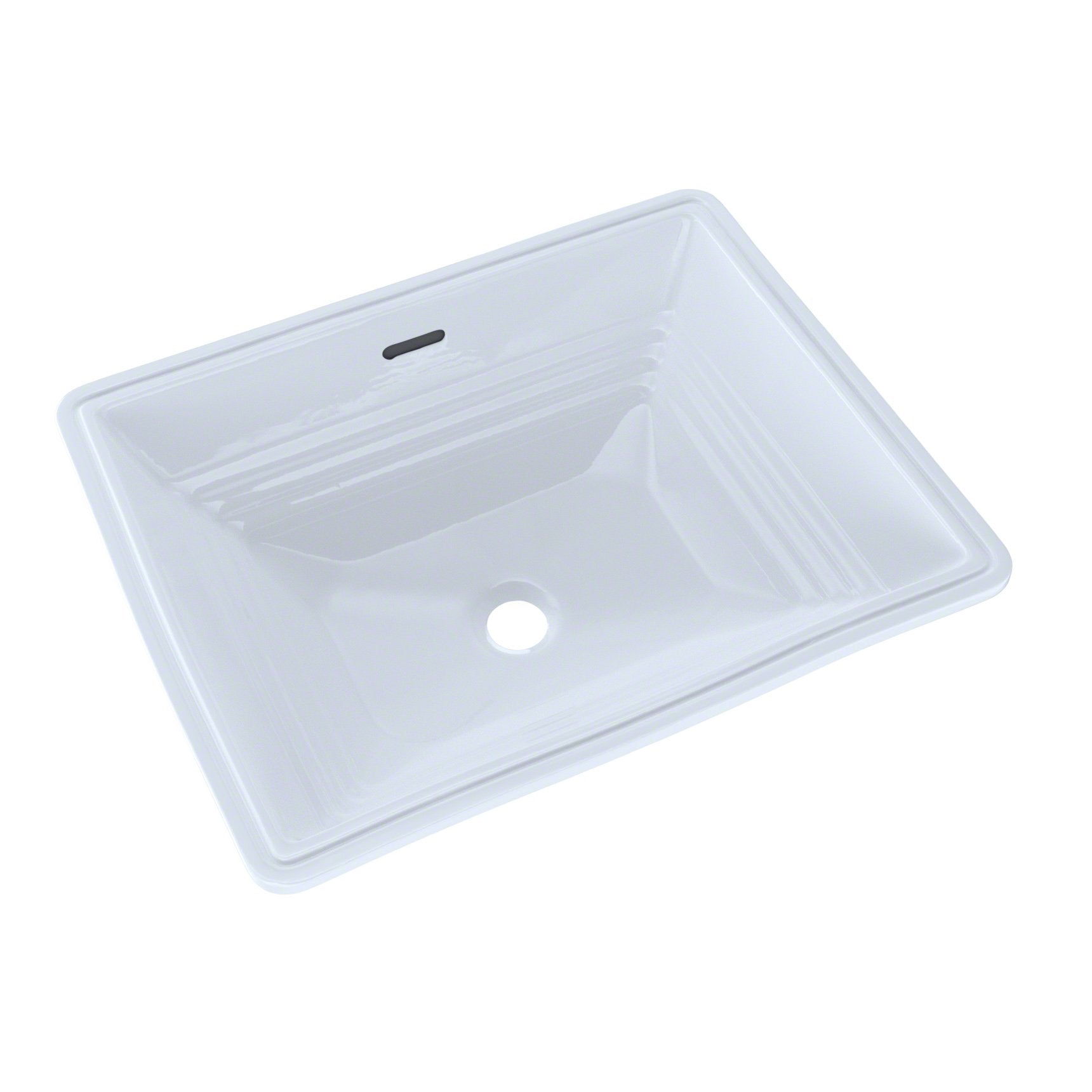 TOTO, TOTO Promenade Rectangular Undermount Bathroom Sink, Cotton White, SKU: LT533#01