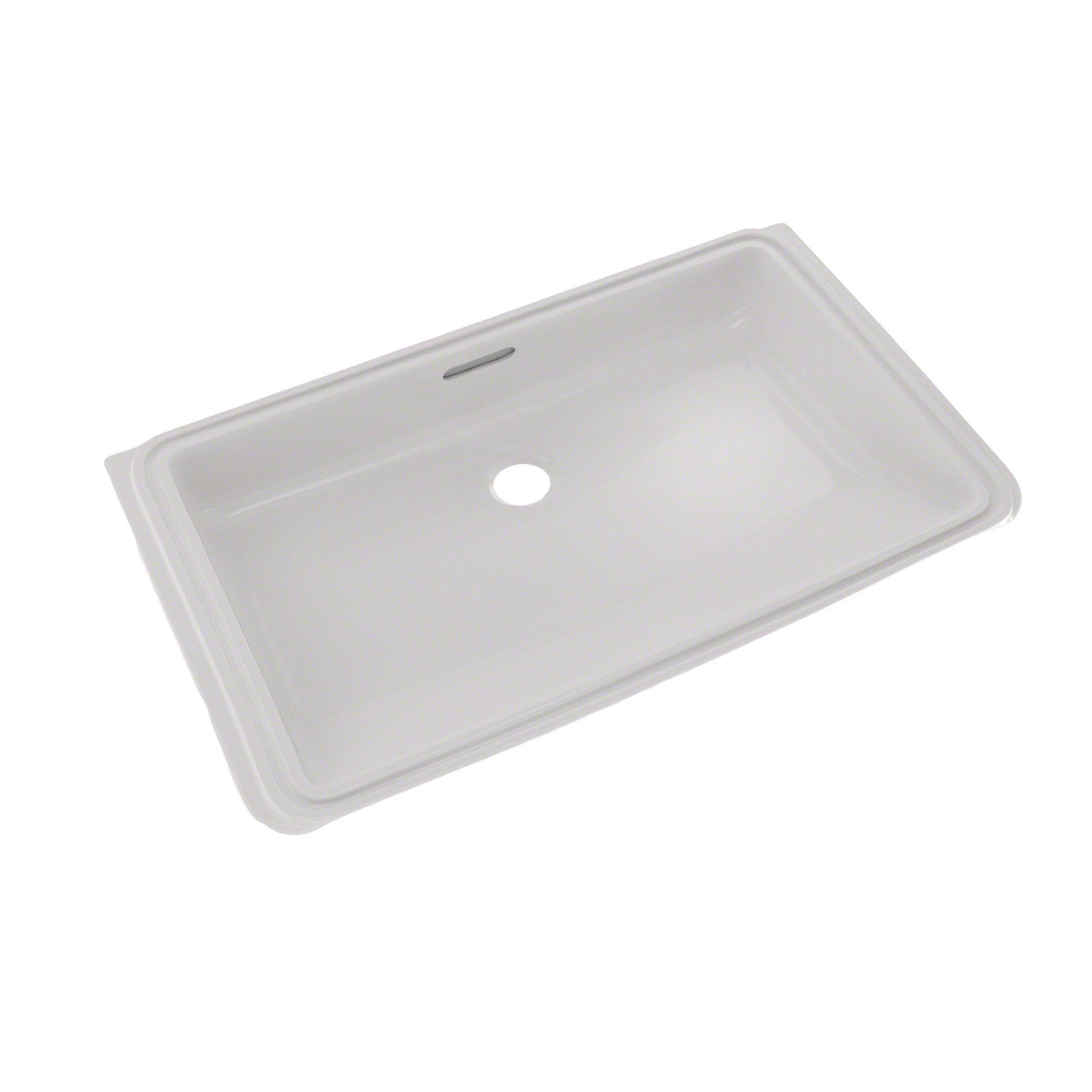 TOTO, TOTO Rectangular Undermount Bathroom Sink with CeFiONtect, Colonial White, SKU: LT191G#11