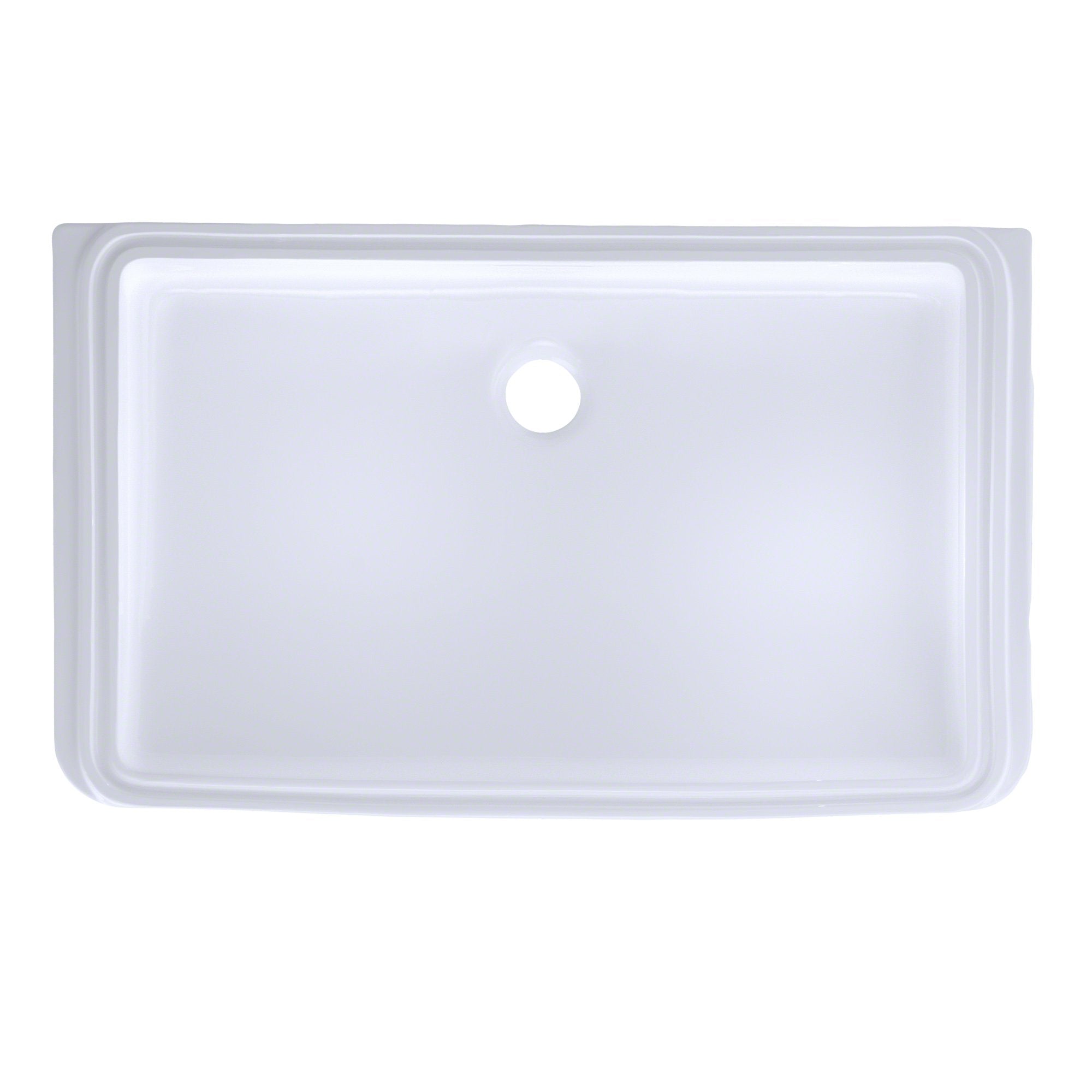 TOTO, TOTO Rectangular Undermount Bathroom Sink with CeFiONtect, Cotton White, SKU: LT191G#01