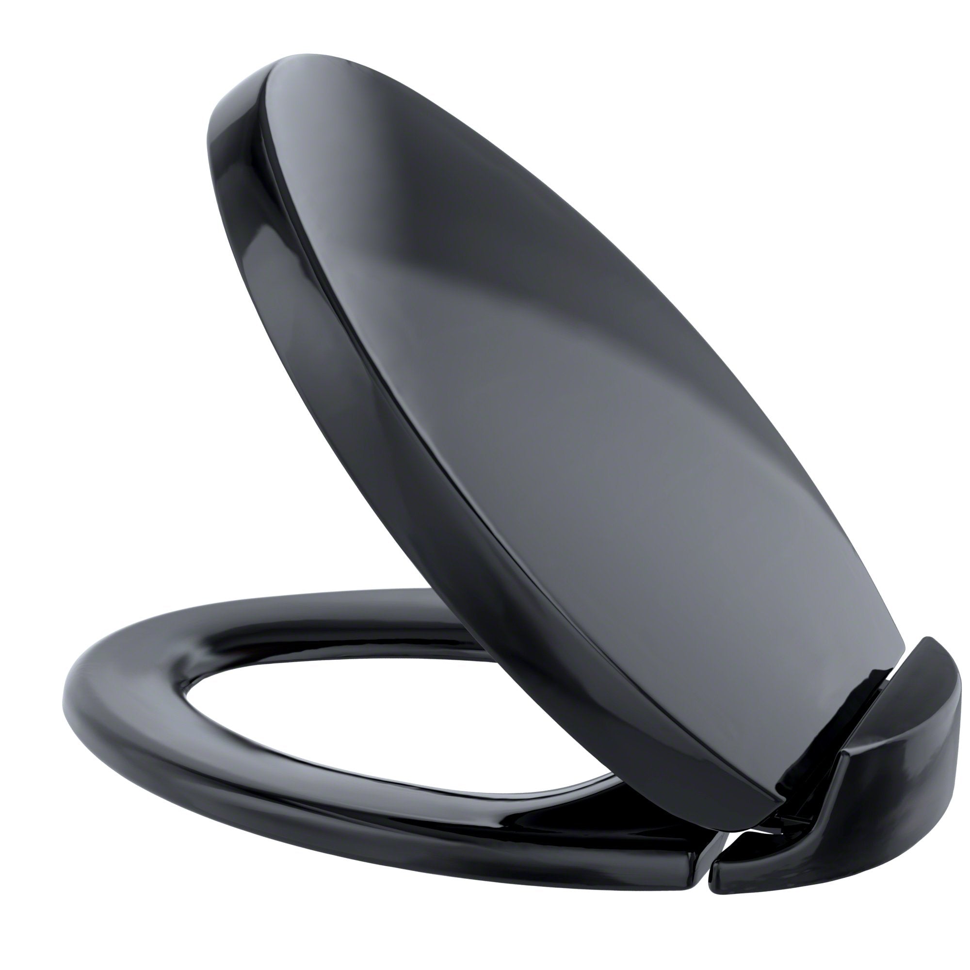 TOTO, TOTO SS204#51 Oval SoftClose Non Slamming, Slow Close Elongated Toilet Seat & Lid, Ebony