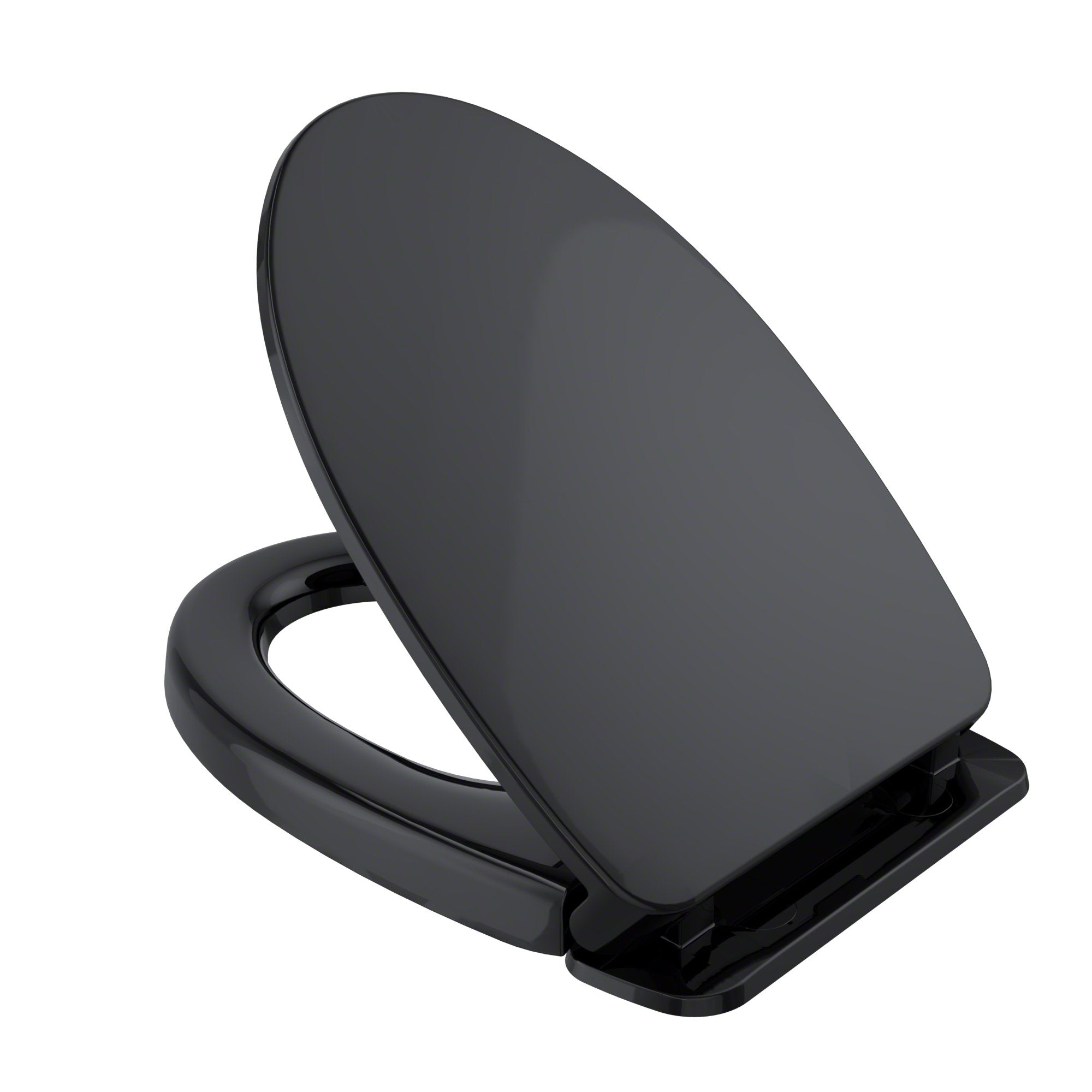 TOTO, TOTO SoftClose Non Slamming, Slow Close Elongated Toilet Seat and Lid, Ebony, SKU: SS124#51