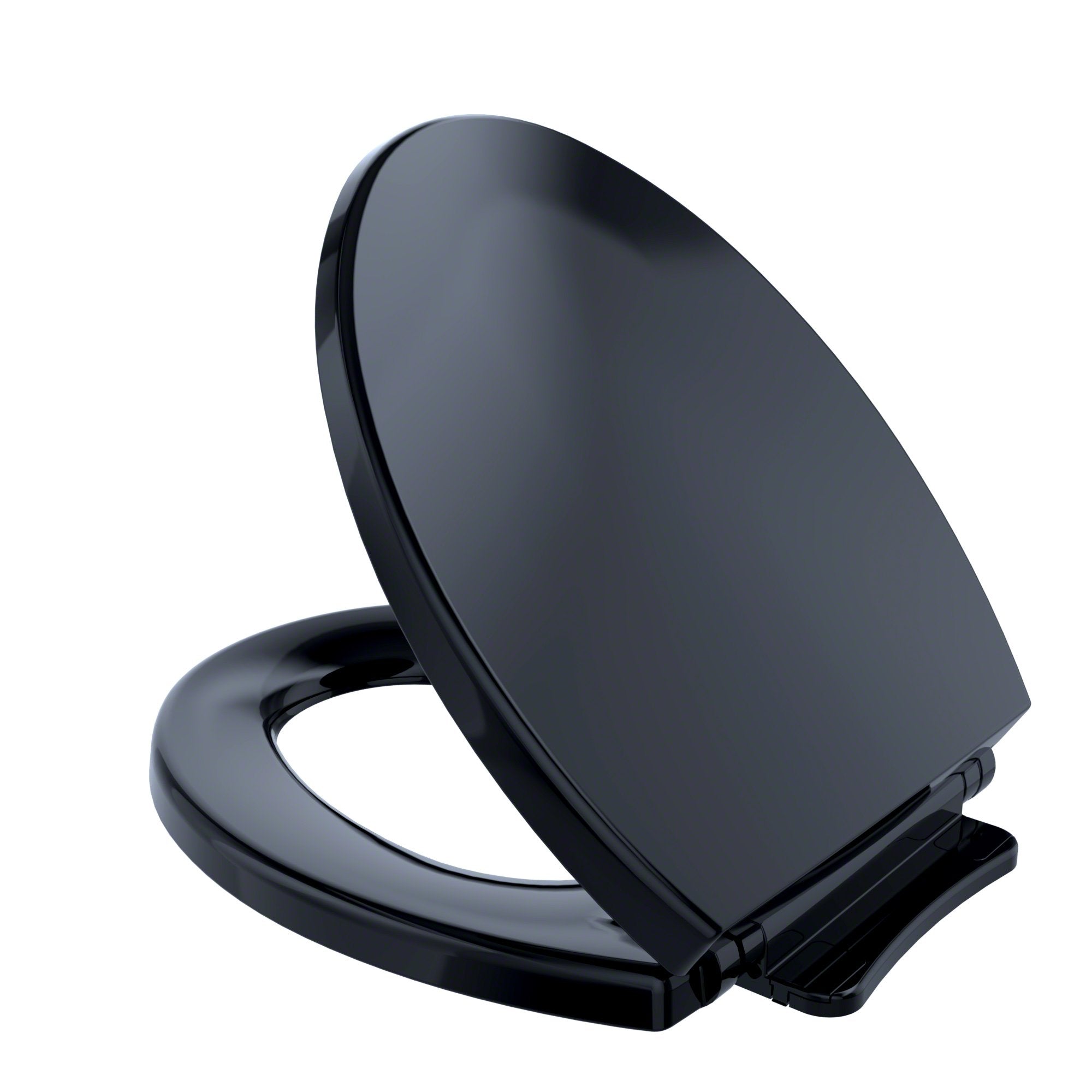 TOTO, TOTO SoftClose Non Slamming, Slow Close Round Toilet Seat and Lid, Ebony, SKU: SS113#51