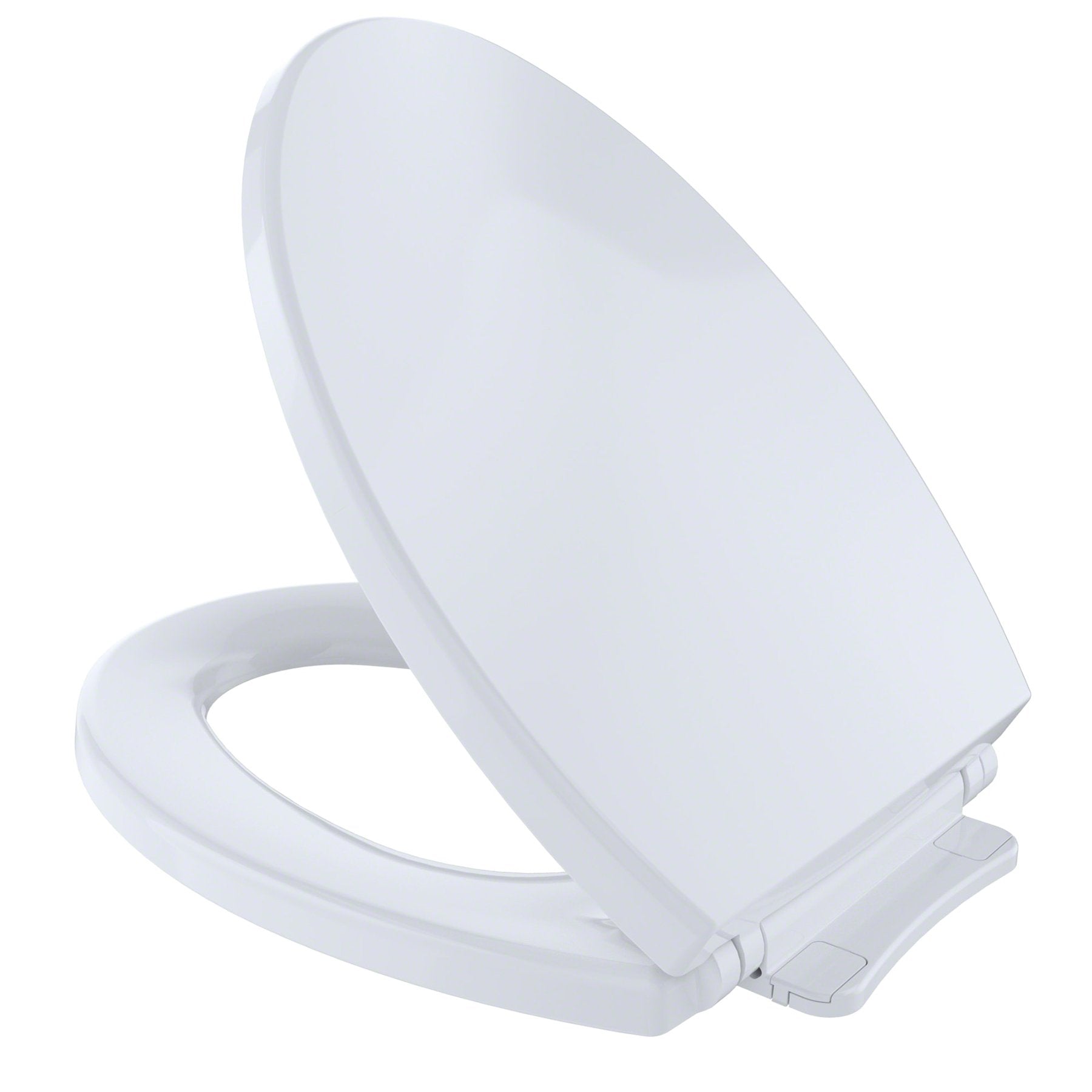 TOTO, Toto SS114#01 Elongated Slow-Closing SoftClose Toilet Seat Cotton White