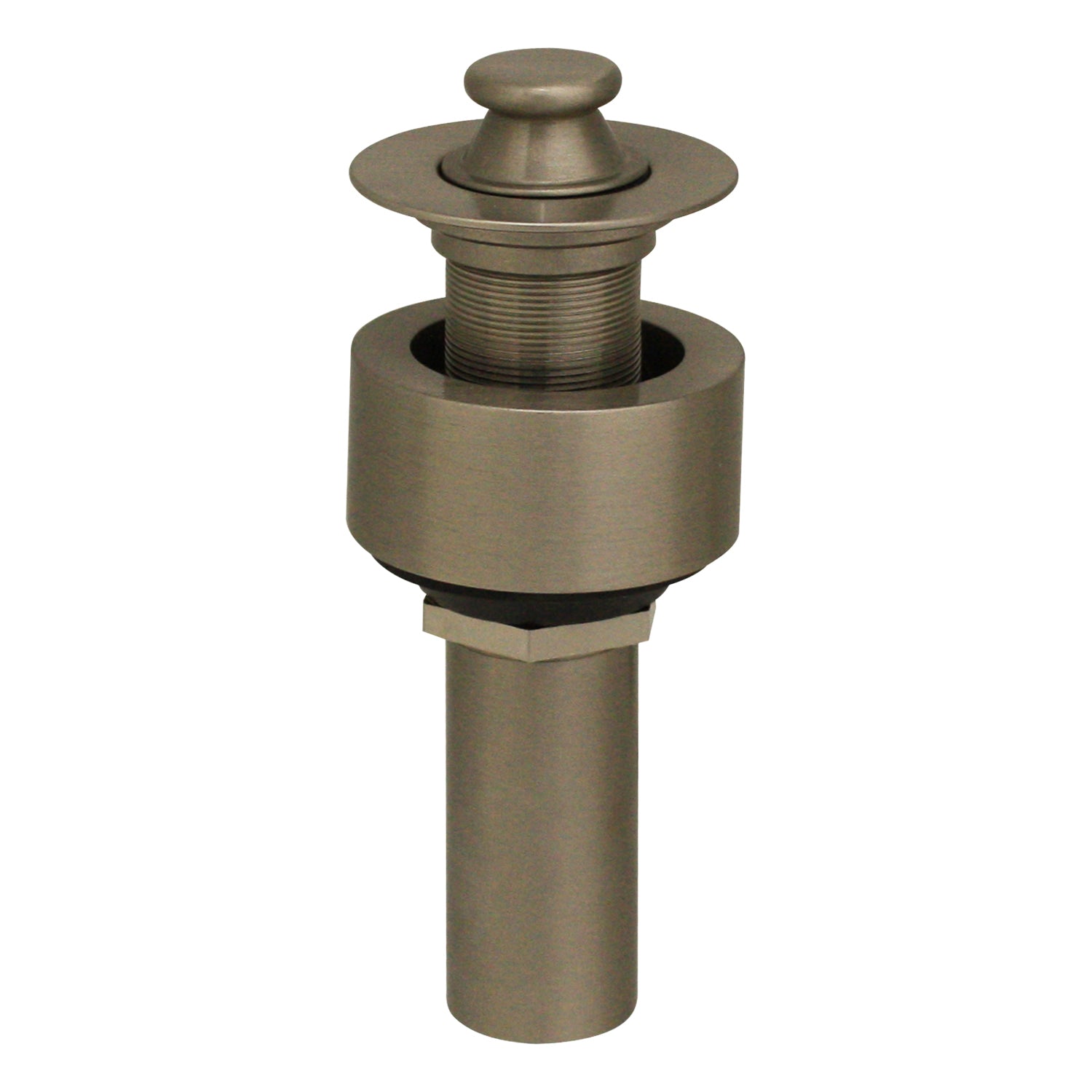 Whitehaus, Whitehaus 10.615-BN Lift and Turn Drain with Pull-up Plug for Above Mount Installation