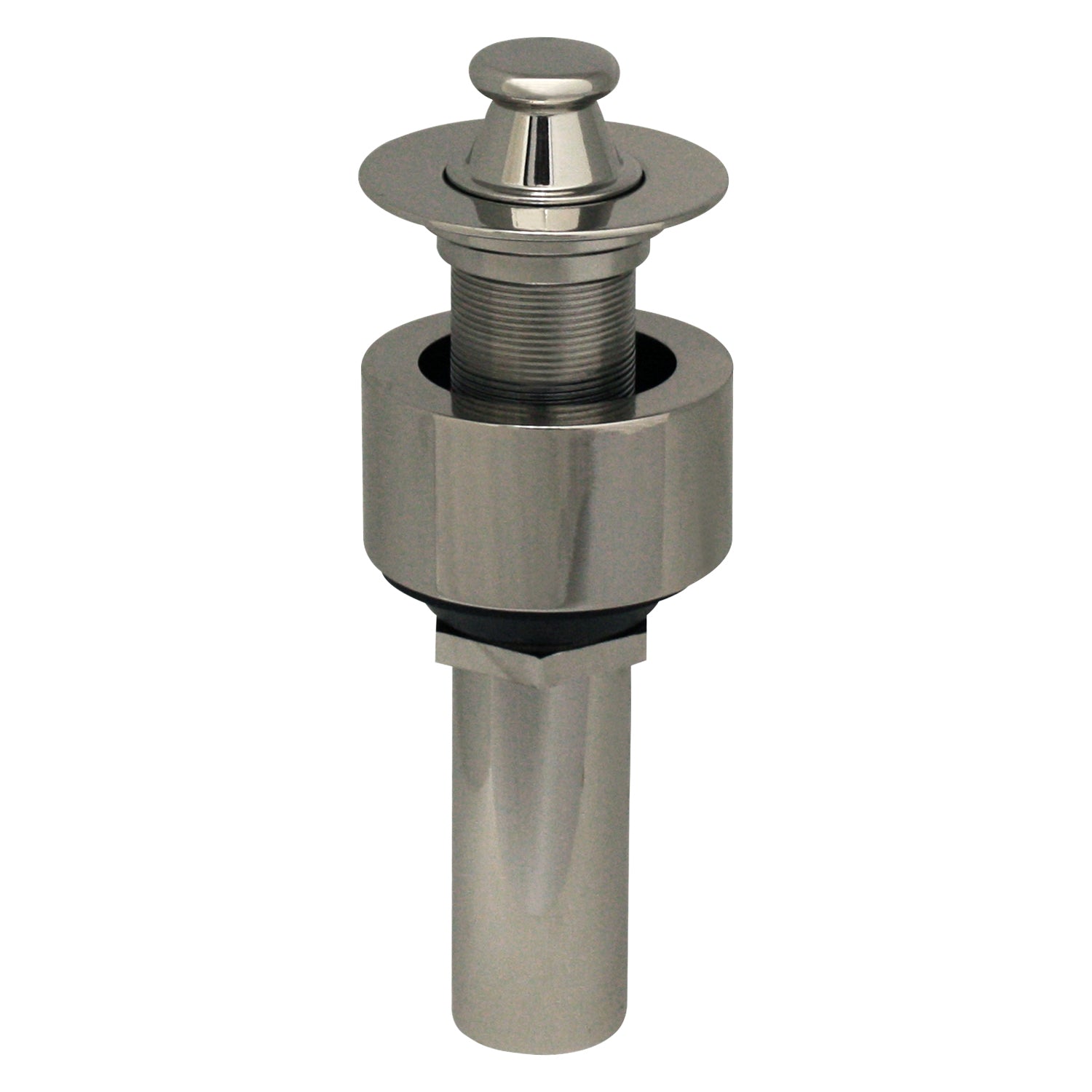 Whitehaus, Whitehaus 10.615-C Lift and Turn Drain with Pull-up Plug for Above Mount Installation