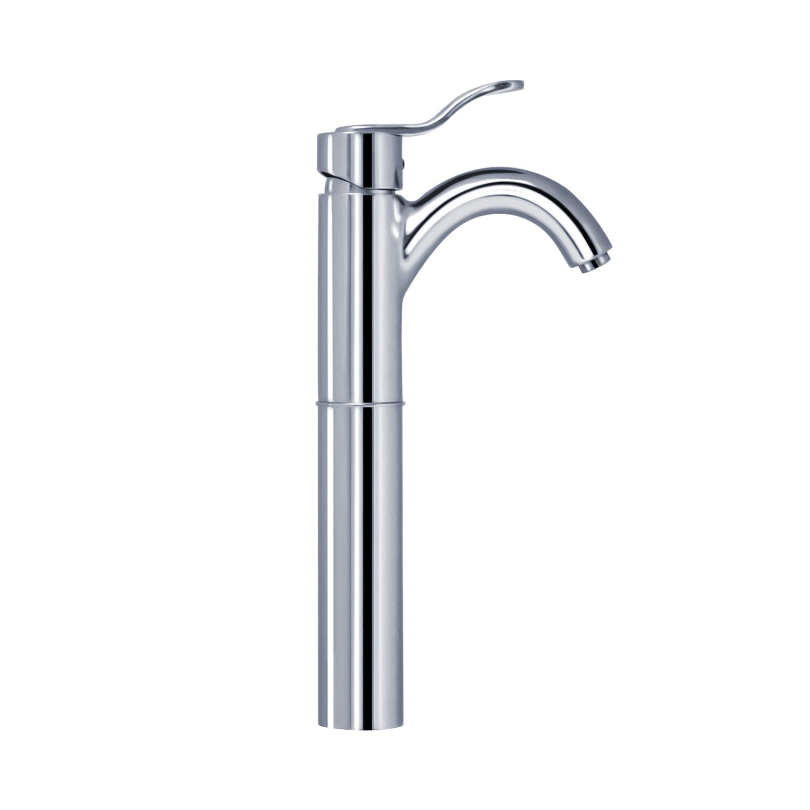 Whitehaus, Whitehaus 3-04045-C Galleryhaus Elevated Single Hole/Single Lever Bathroom Faucet