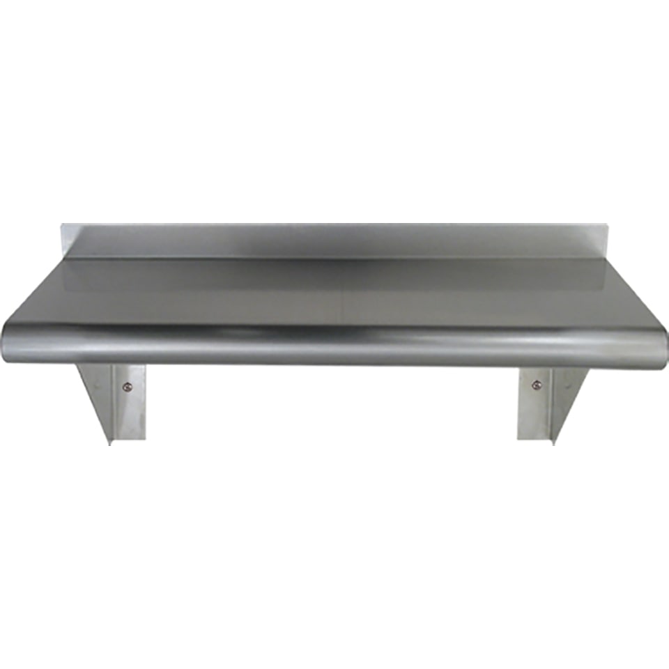 Whitehaus, Whitehaus CUWS1024-C Culinary Equipment Pre-assembled Stainless Steel Shelf