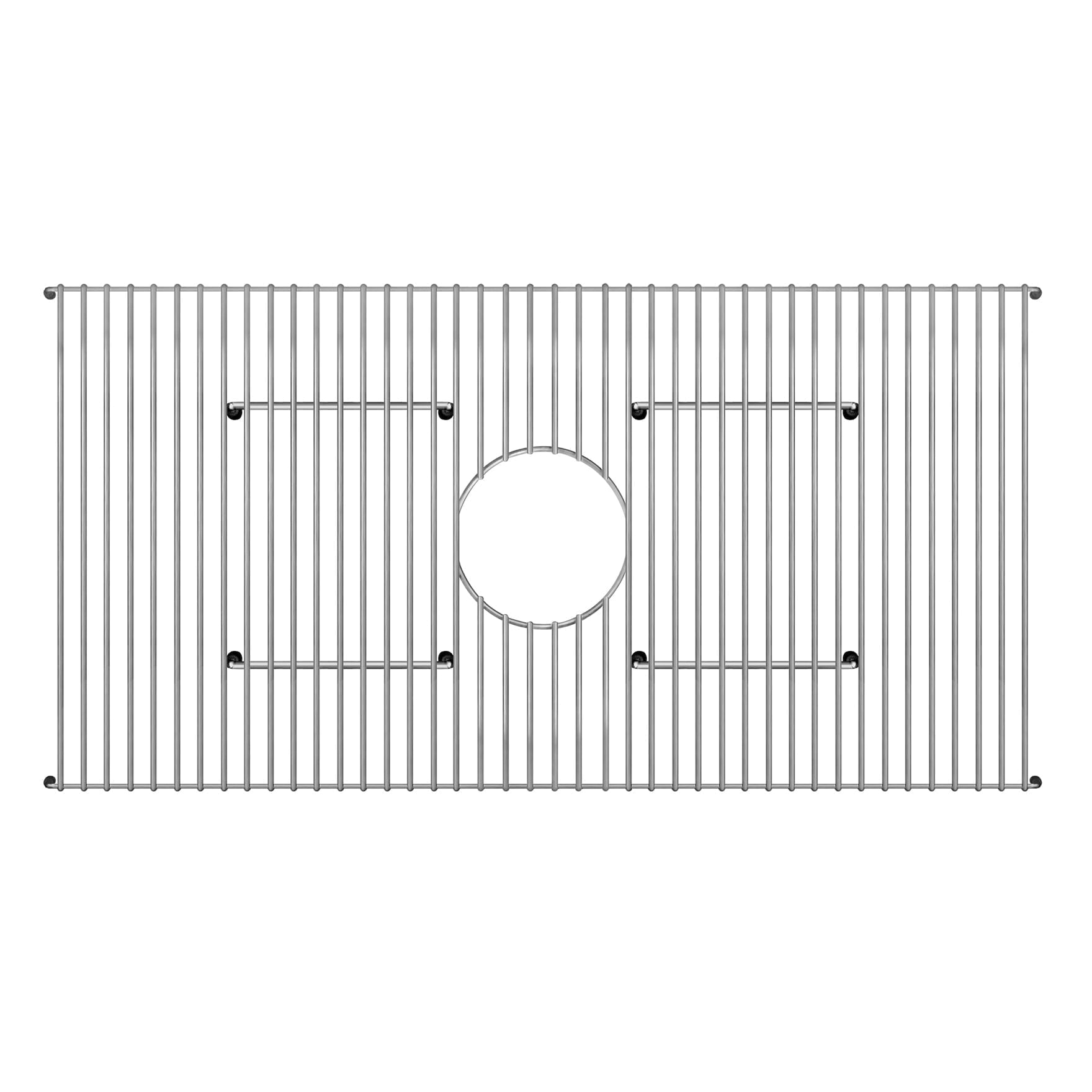 Whitehaus, Whitehaus GR3214 Stainless Steel Sink Grid for Use with Fireclay Sink Model WHQ536