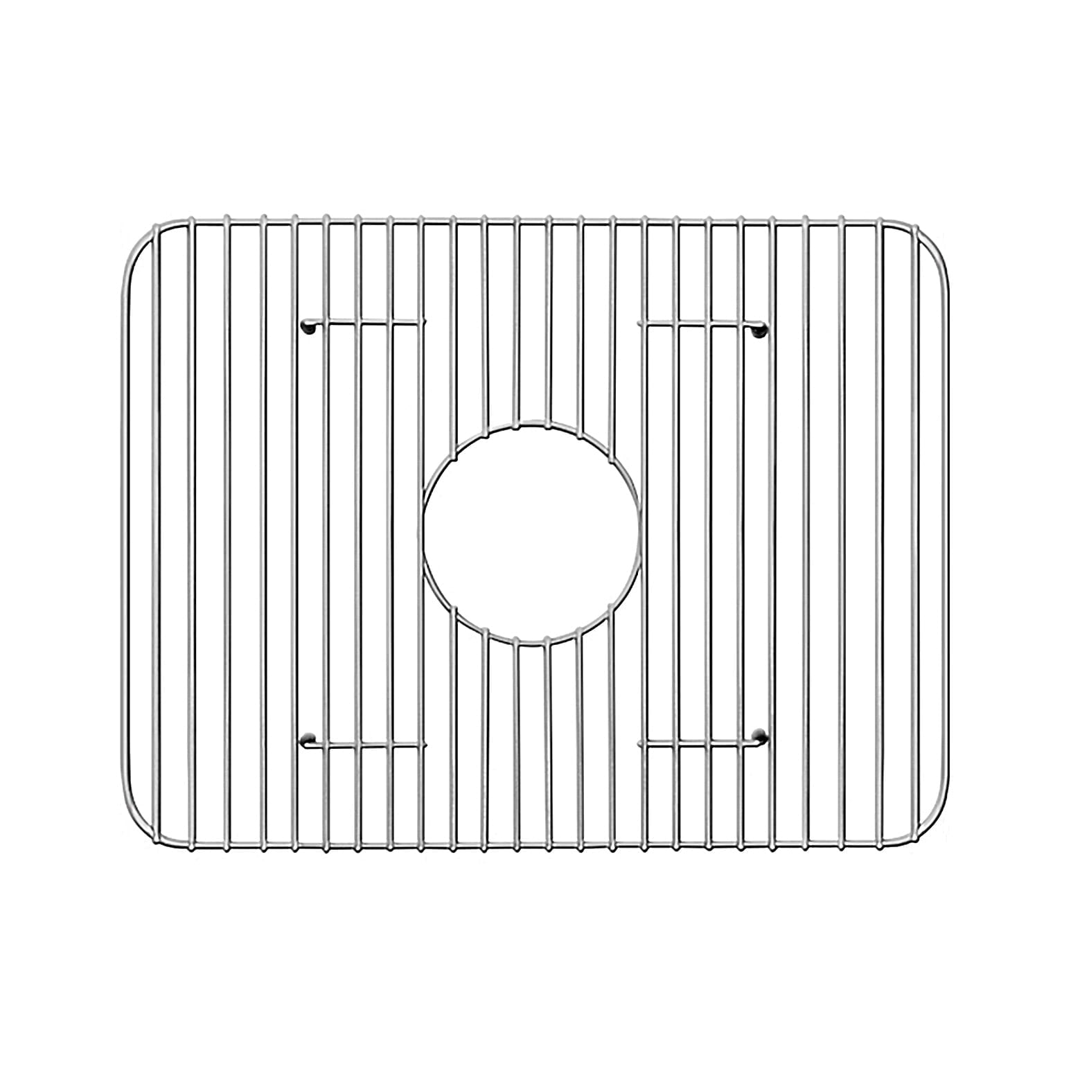 Whitehaus, Whitehaus GR5542LG Stainless Steel Large Sink Grid for Use with Fireclay Sink Model WHQDB5542