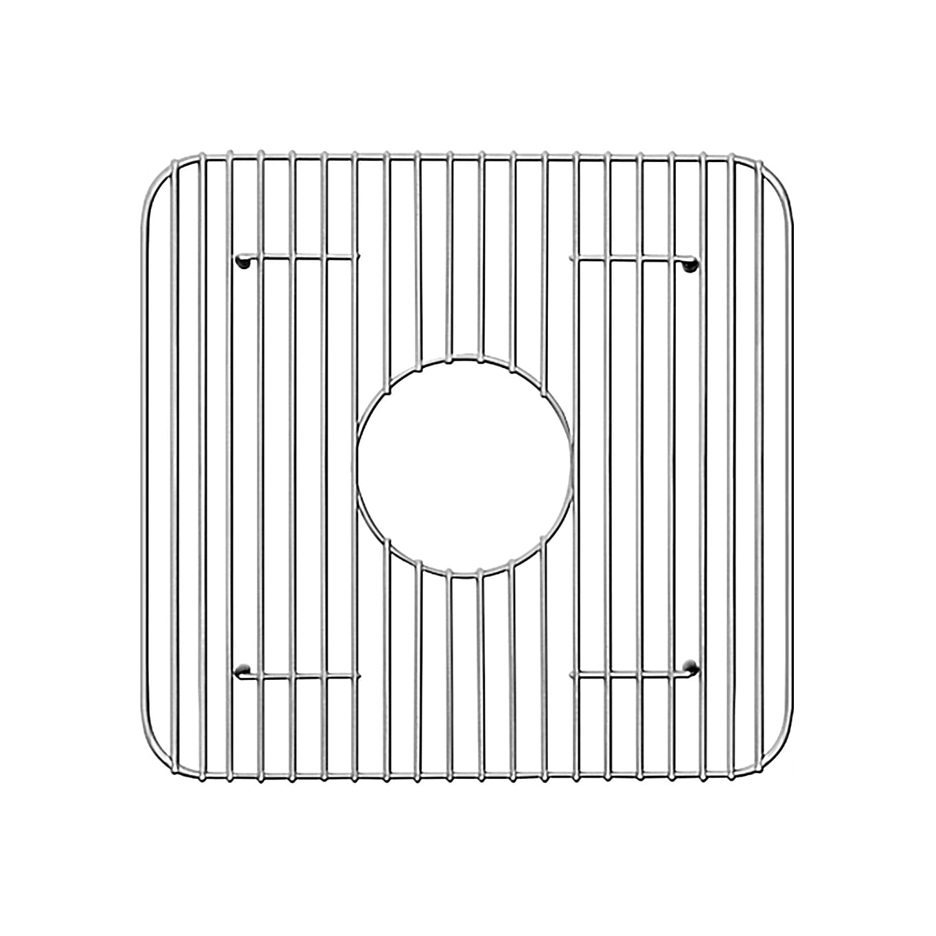 Whitehaus, Whitehaus GR5542SM Stainless Steel Small Sink Grid for Use with Fireclay Sink Model WHQDB5542