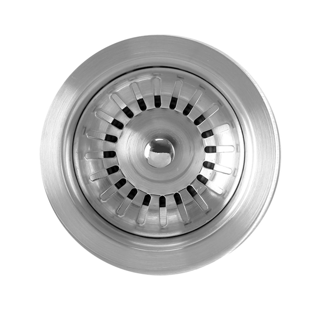 Whitehaus, Whitehaus WHNPL35-SS Noah Plus 3.5" Stainless Steel Basket Strainer