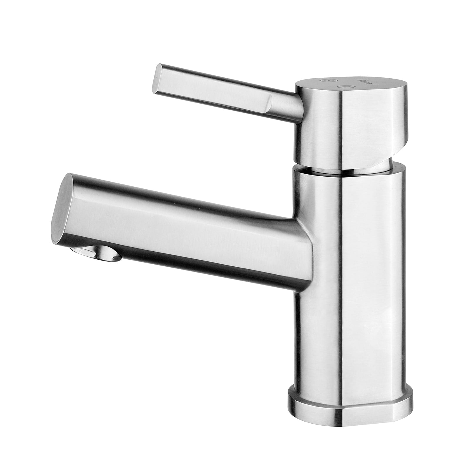 Whitehaus, Whitehaus WHS0311-SB-BSS Waterhaus Single Hole, Single Lever Bathroom Faucet