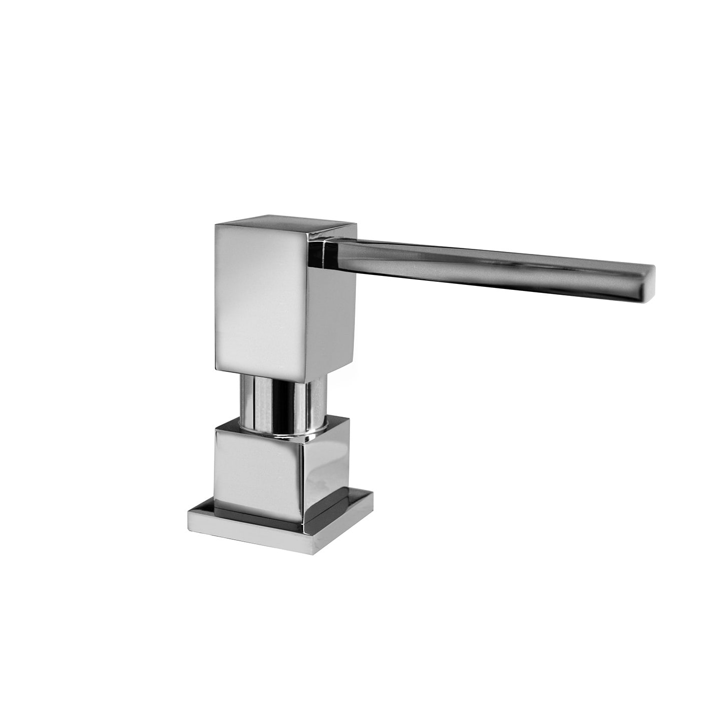 Whitehaus, Whitehaus WHSQ-SD003-C Q-Haus Solid Brass Soap/Lotion Dispenser